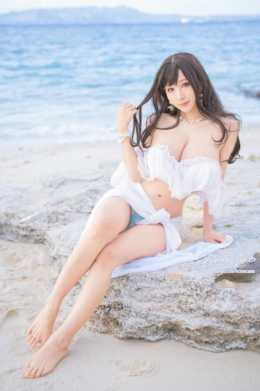HaneAme雨波 NO.243 2023 05订阅 [155P11V 1.66GB]-Original_White sand love in Okinawa_沖繩白沙之戀_第1集