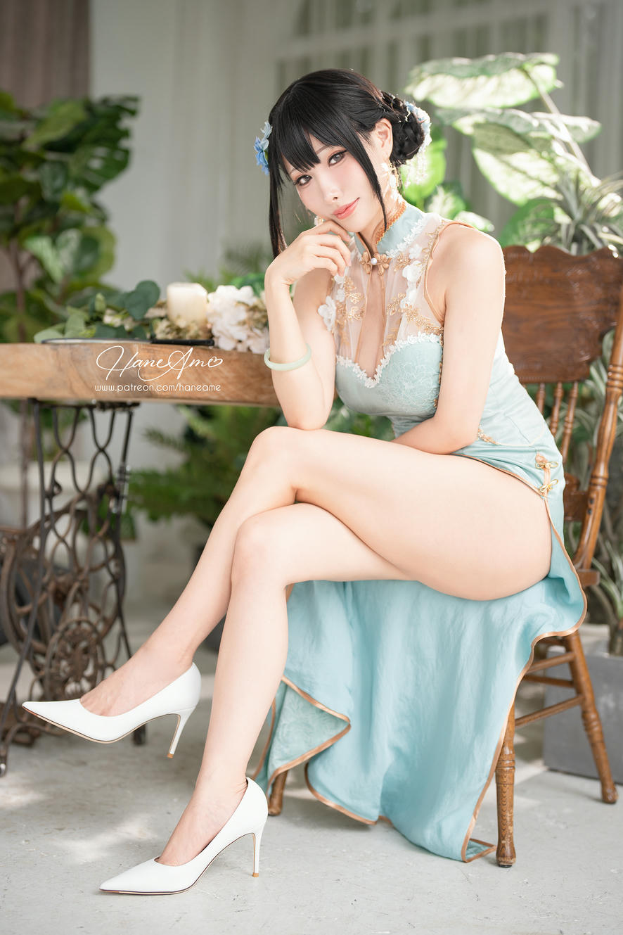 HaneAme雨波 NO.248 2306 订阅 [170P9V 1.29GB]-Original_Jade Qipao_綠韻旗袍_第1集