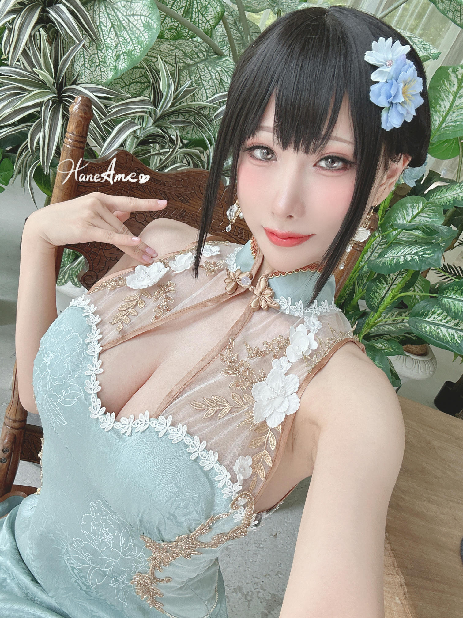 HaneAme雨波 NO.248 2306 订阅 [170P9V 1.29GB]-Original_Jade Qipao_綠韻旗袍_第1集