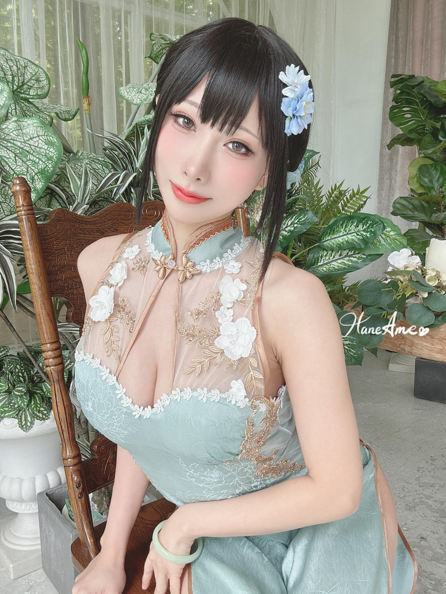 HaneAme雨波 NO.248 2306 订阅 [170P9V 1.29GB]-Original_Jade Qipao_綠韻旗袍_第1集