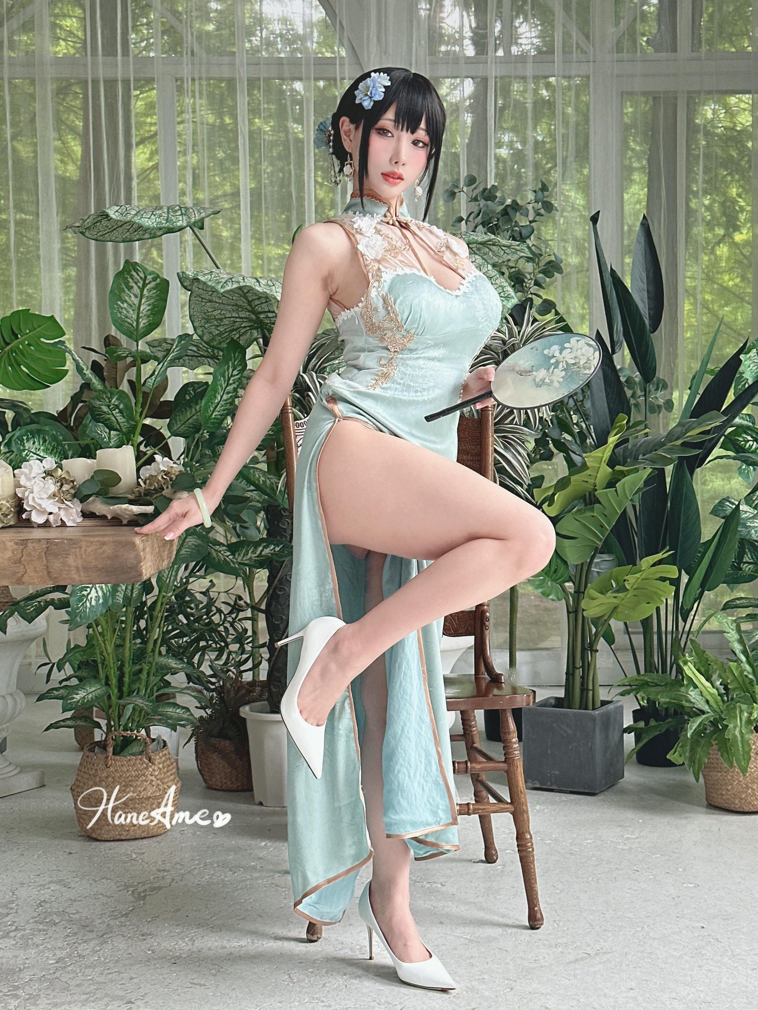 HaneAme雨波 NO.248 2306 订阅 [170P9V 1.29GB]-Original_Jade Qipao_綠韻旗袍_第2集