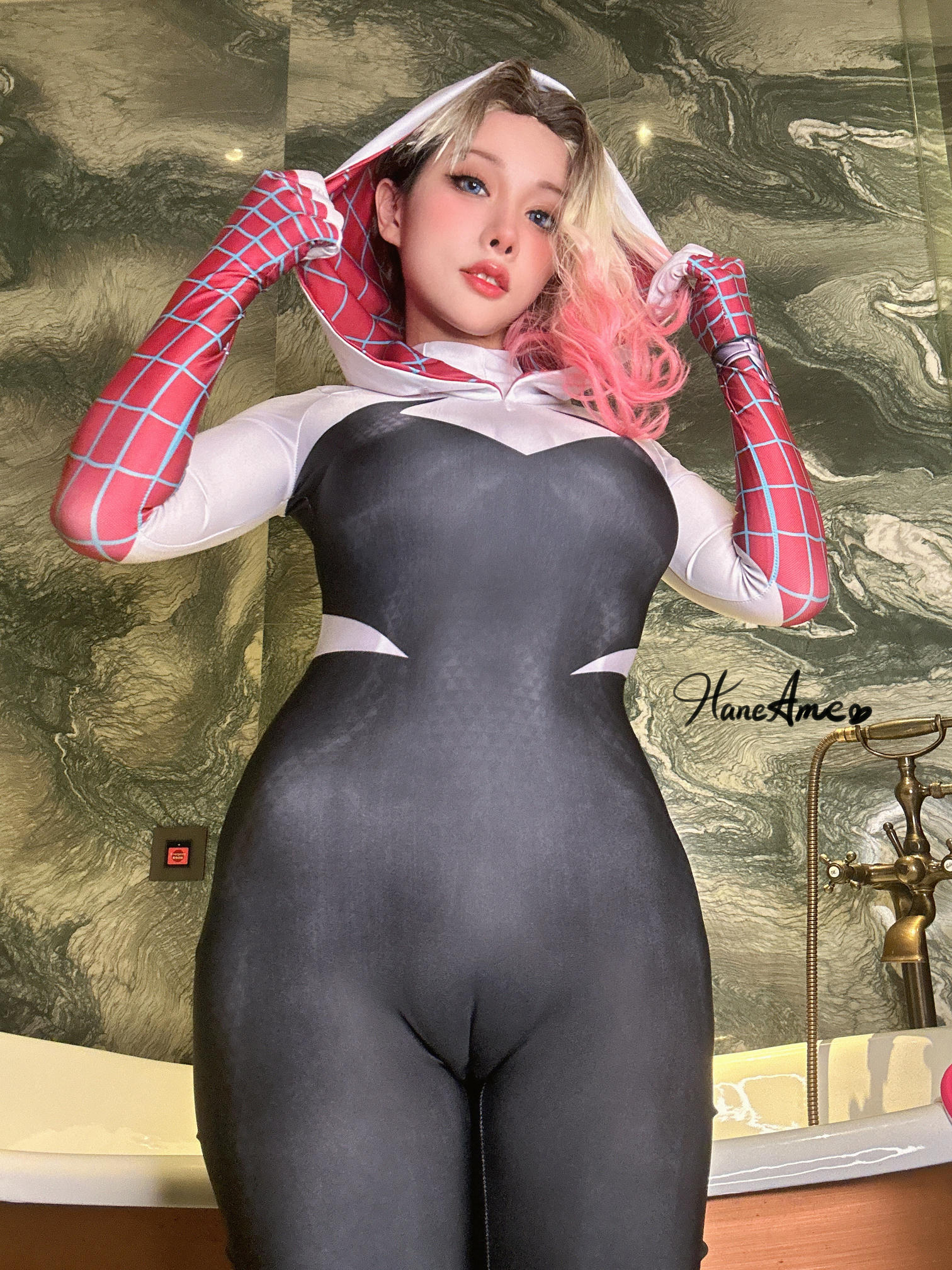 HaneAme雨波 NO.252 2307 订阅 巴爾的摩 蕾塞 蜘蛛人2 青空 [196P9V 1.5GB]-Marvel_spider Gwen 2_蜘蛛人2_第2集