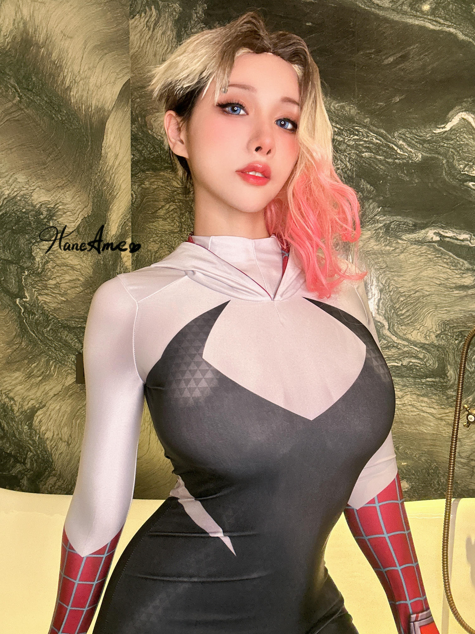 HaneAme雨波 NO.252 2307 订阅 巴爾的摩 蕾塞 蜘蛛人2 青空 [196P9V 1.5GB]-Marvel_spider Gwen 2_蜘蛛人2_第2集