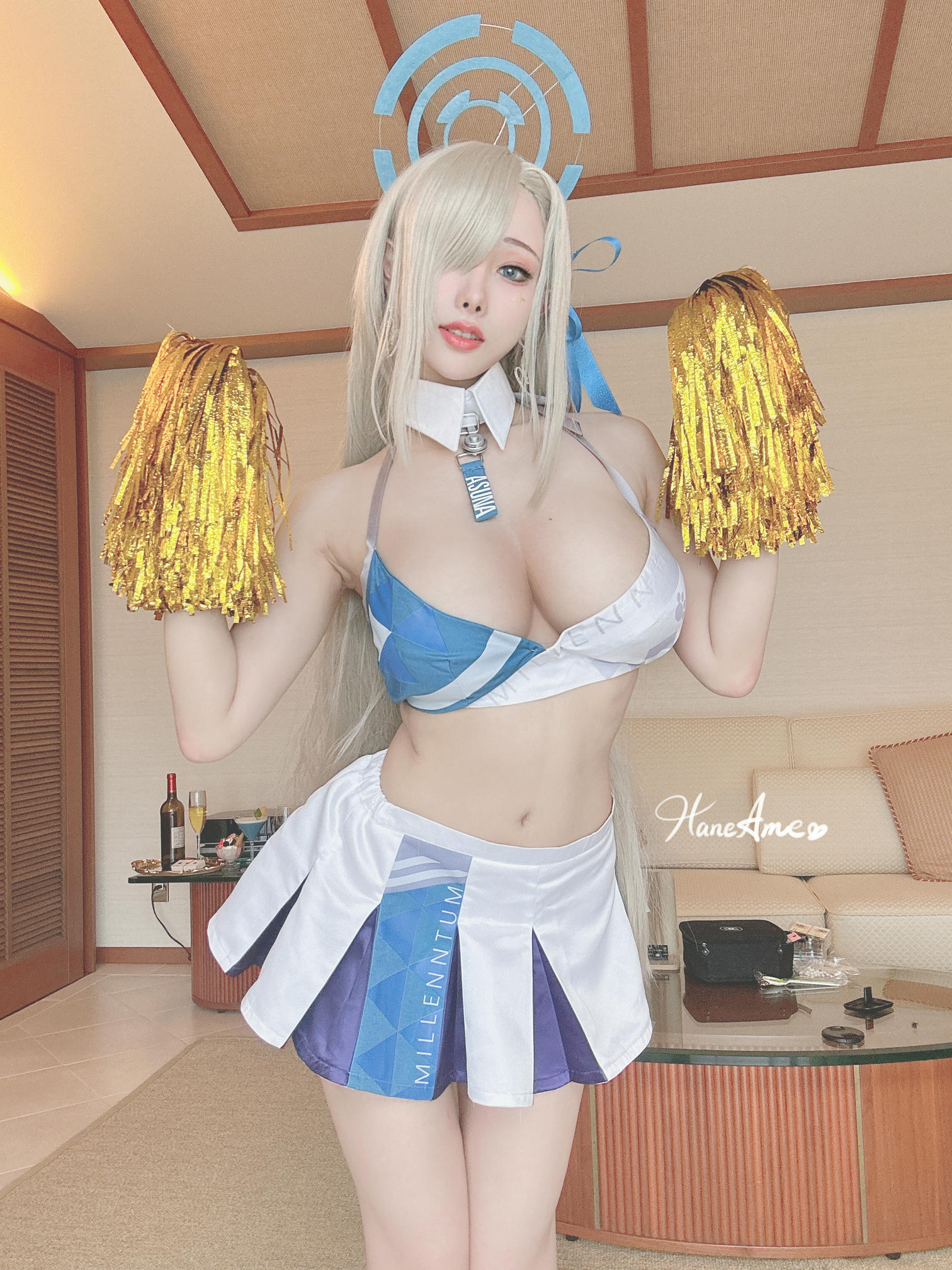 HaneAme雨波 NO.257 碧蓝档案兔女郎写真本自拍 [100P+12V 1.34GB]_第5集