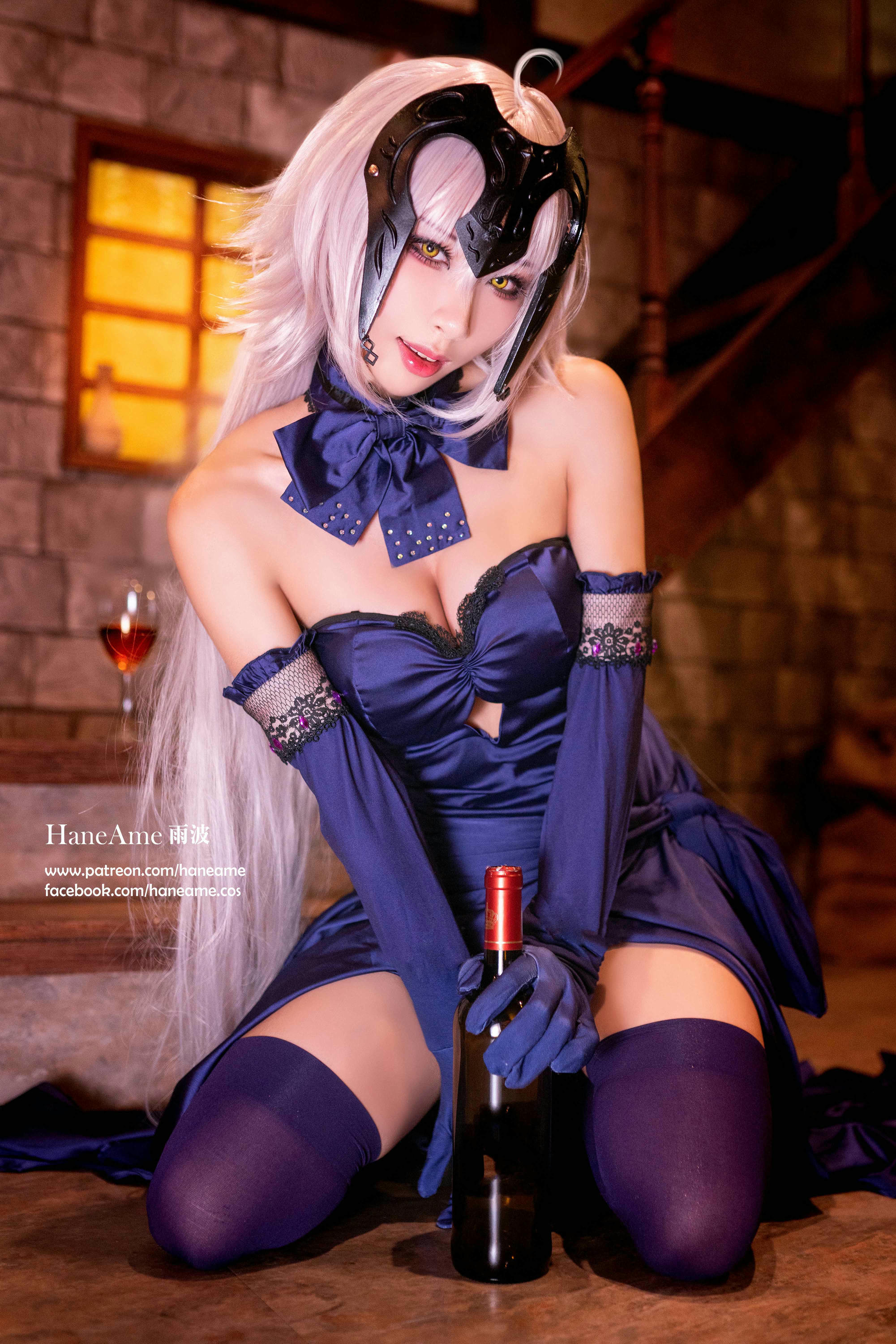 HaneAme雨波 NO.018 Fate series [1123P5V 1.59GB]-Jeane d'arc-Jeane Alter-Gown_第1集