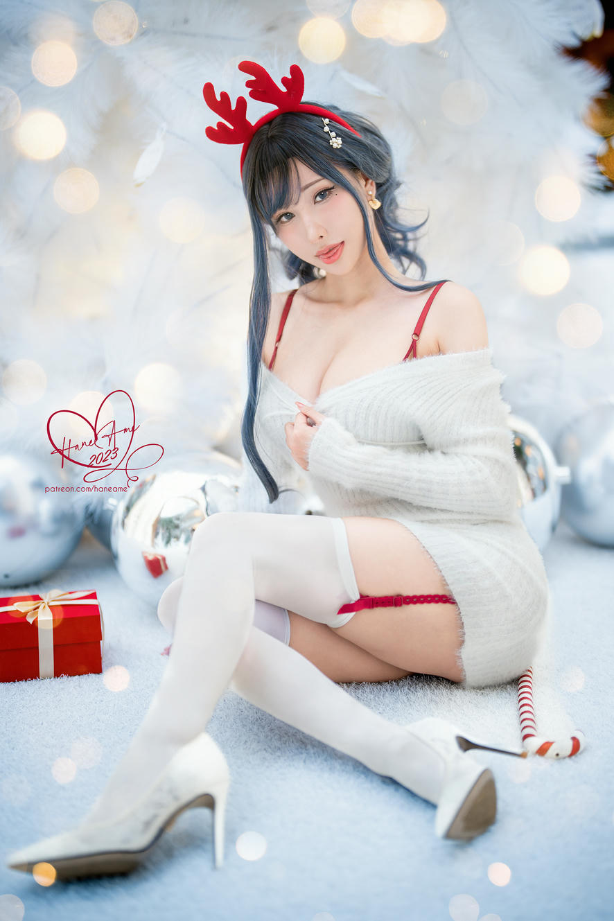 HaneAme雨波 NO.282 2023年12月 合集 [172P 931MB]-Original 2023 White Christmas Moose Onesan_第1集