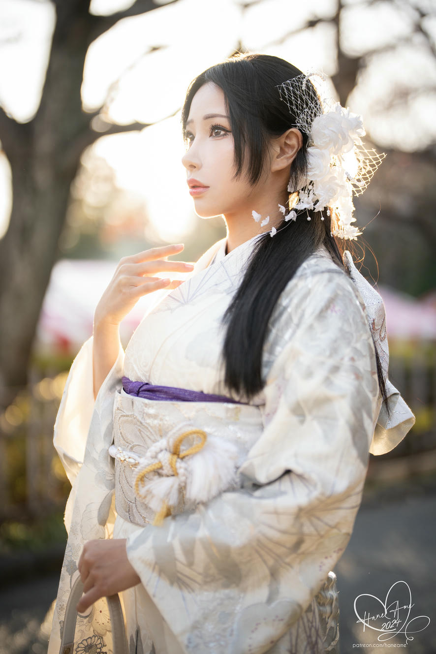 HaneAme雨波 NO.287 24年01月 Original_Silver Kimono 2024_銀鈿和服 + [47P 253MB]_第1集