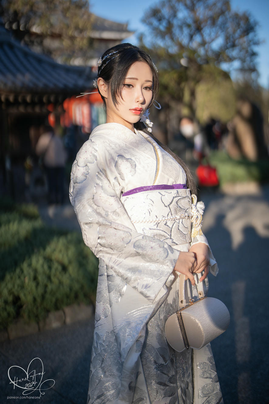 HaneAme雨波 NO.287 24年01月 Original_Silver Kimono 2024_銀鈿和服 + [47P 253MB]_第1集
