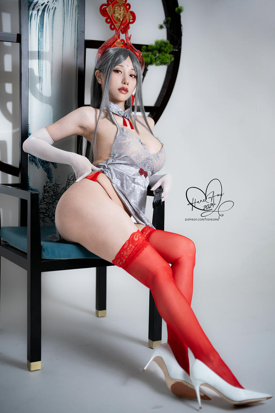 HaneAme雨波 NO.292 Original_Dragon Qipao_銀寅龍姬 [29P 219MB]_第1集