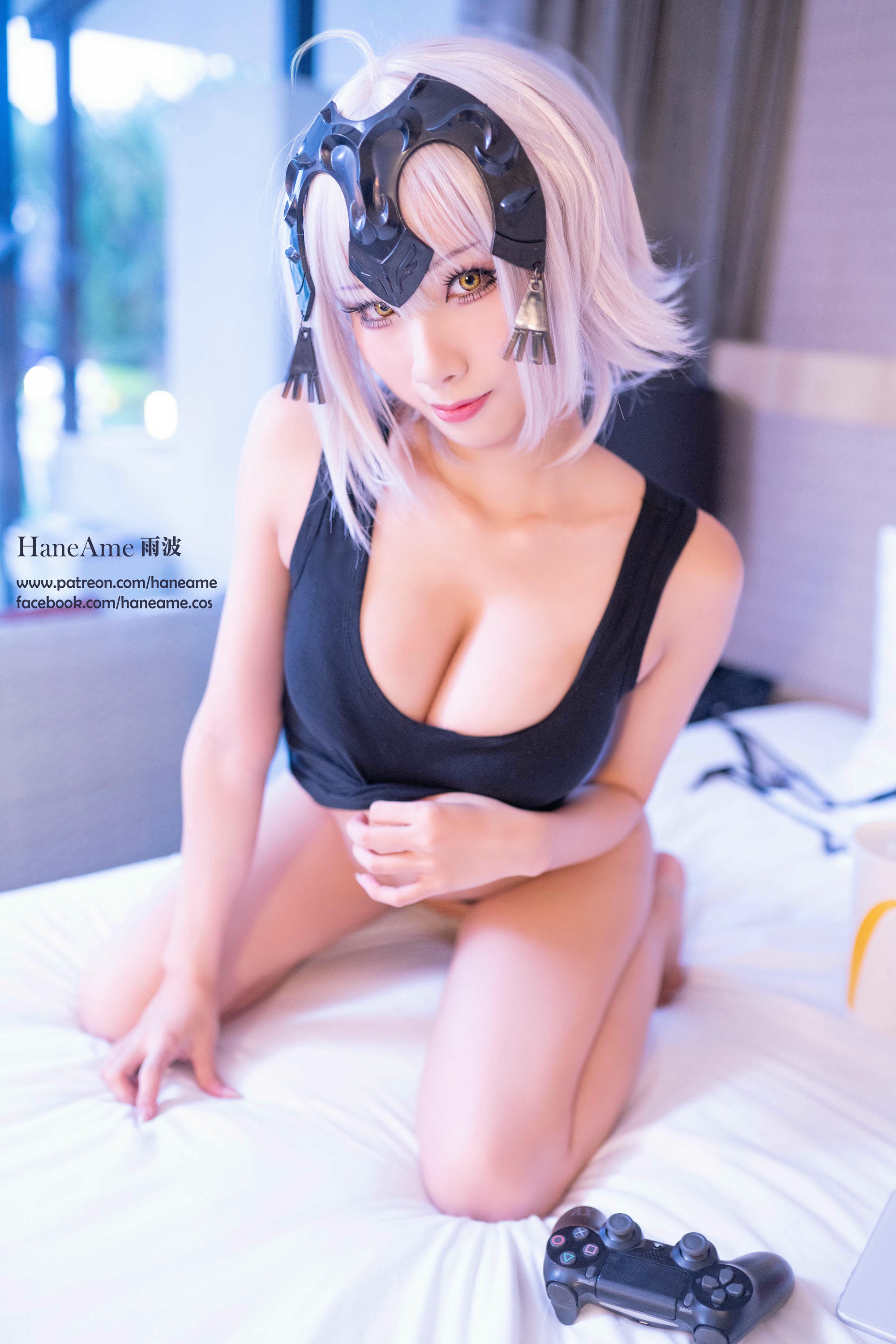 HaneAme雨波 NO.018 Fate series [1123P5V 1.59GB]-Jeane d'arc-Jeane Alter-T-Shirt_第1集