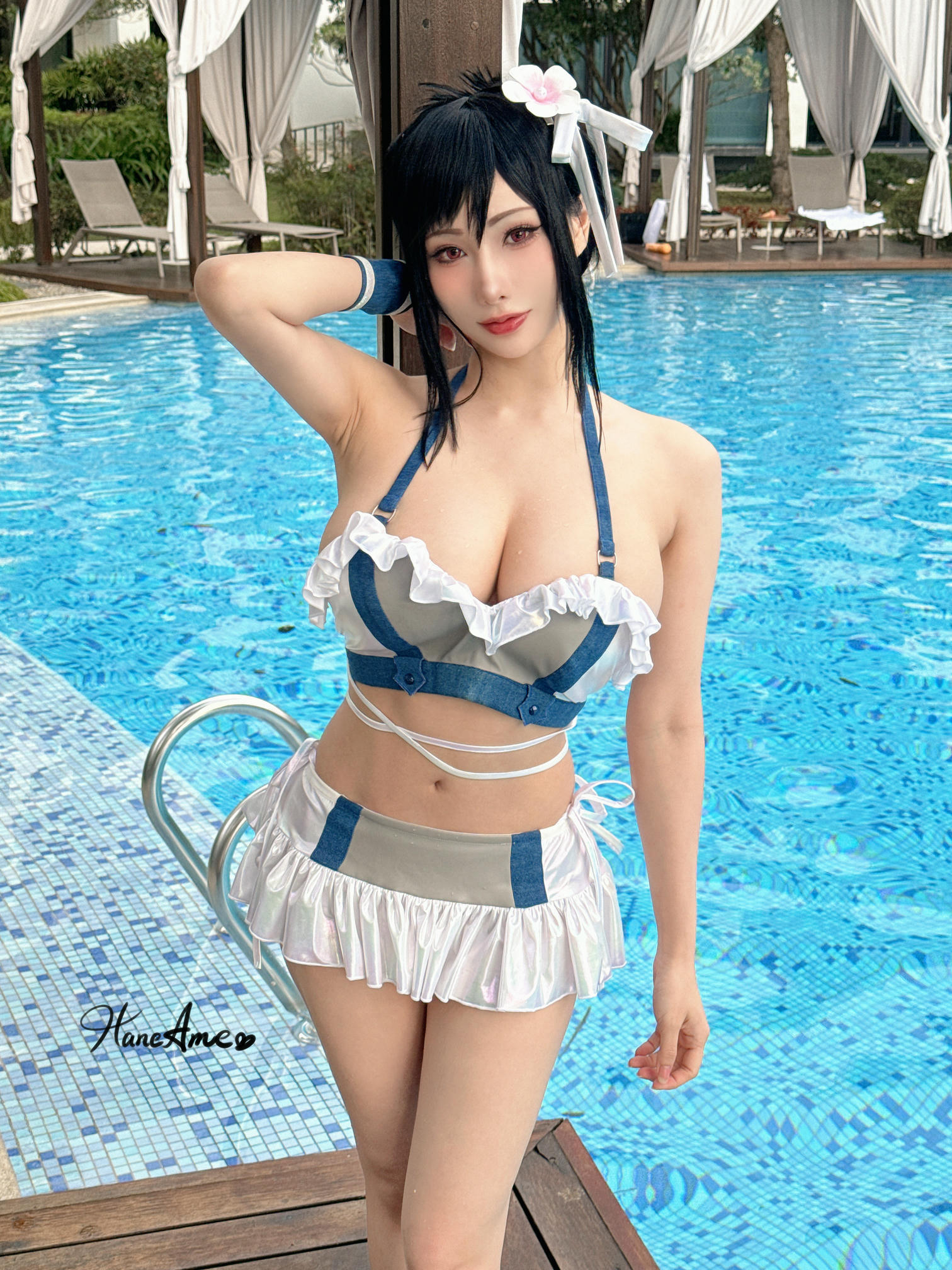 HaneAme雨波 NO.307 2024年03月订阅 [144P8V-950MB]-Final fantansy_Tifa_泳裝 [44P]_第2集