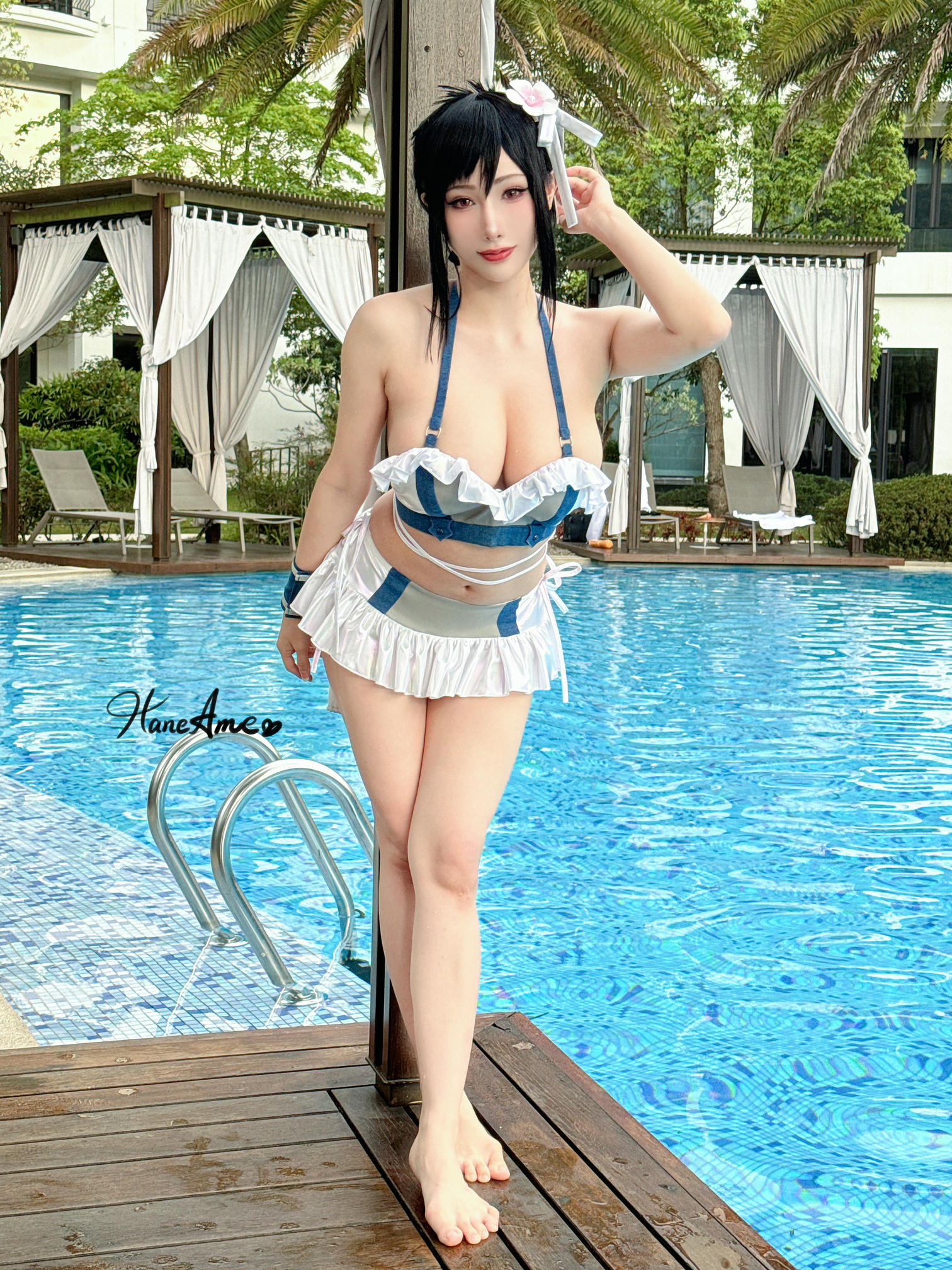HaneAme雨波 NO.307 2024年03月订阅 [144P8V-950MB]-Final fantansy_Tifa_泳裝 [44P]_第2集