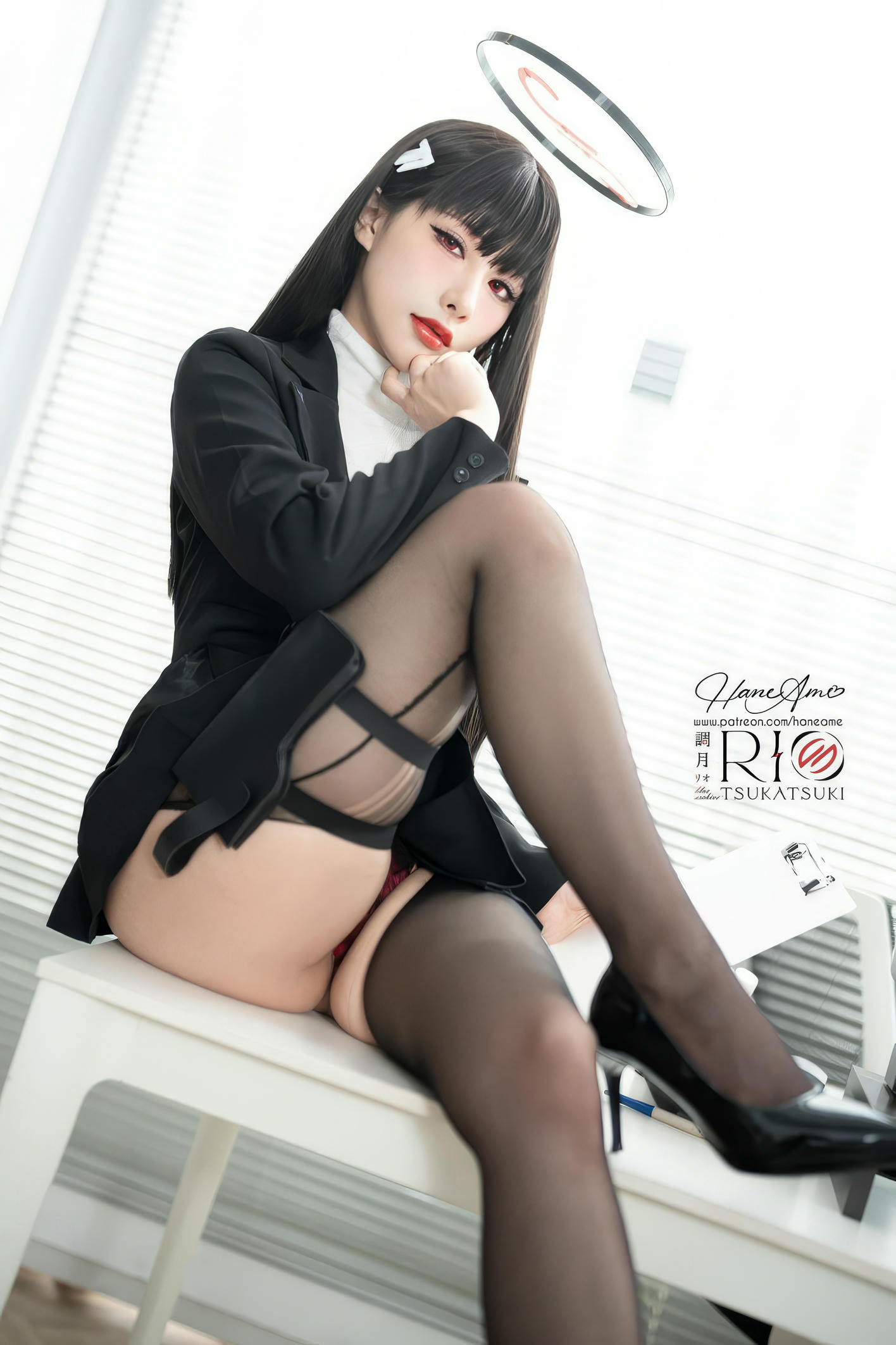 HaneAme雨波 NO.318 蔚藍檔案 調月莉央狼師寫真書[118P7V-1.75GB]_第1集