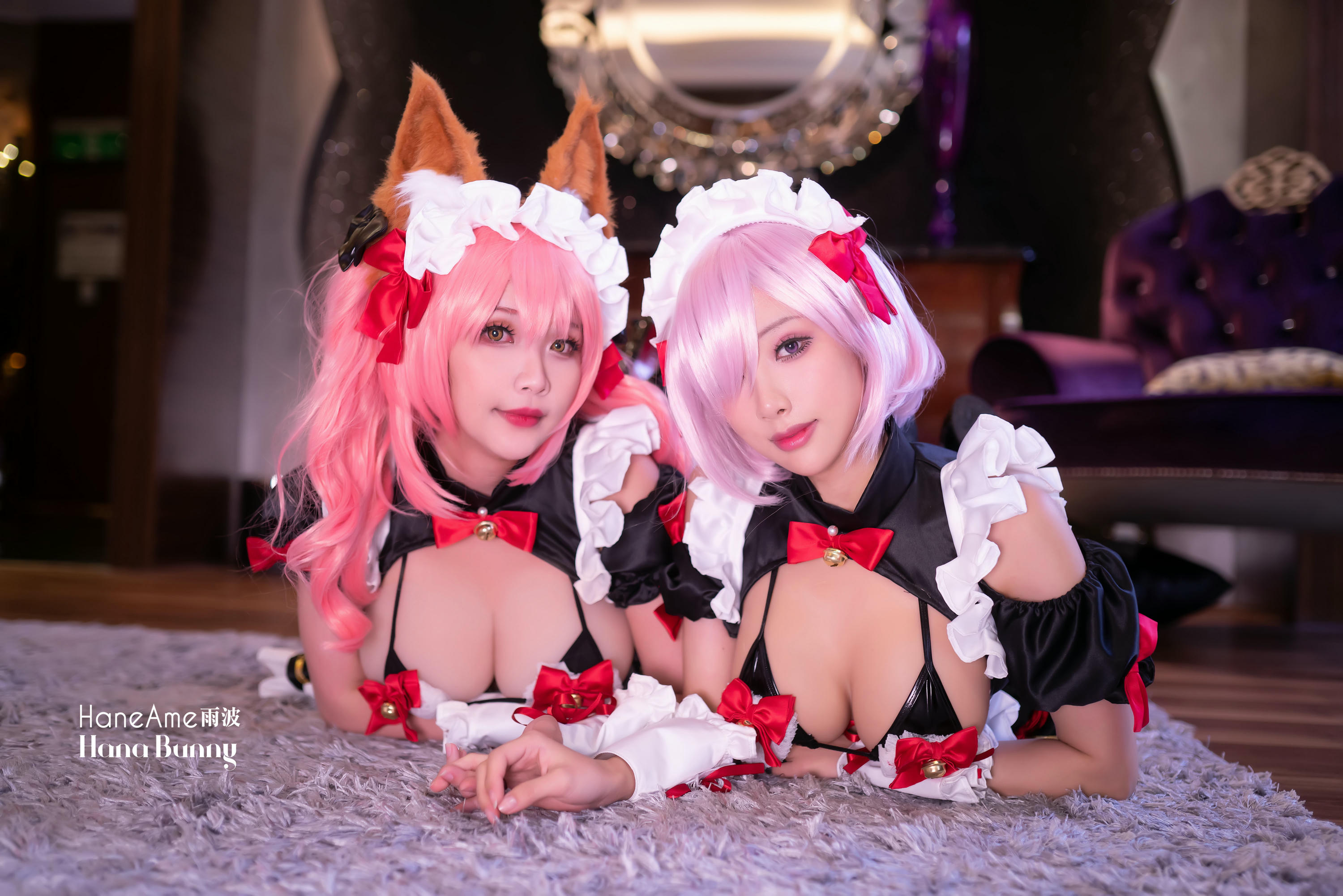 HaneAme雨波 NO.018 Fate series [1123P5V 1.59GB]-Mashu&tamamoe_第1集