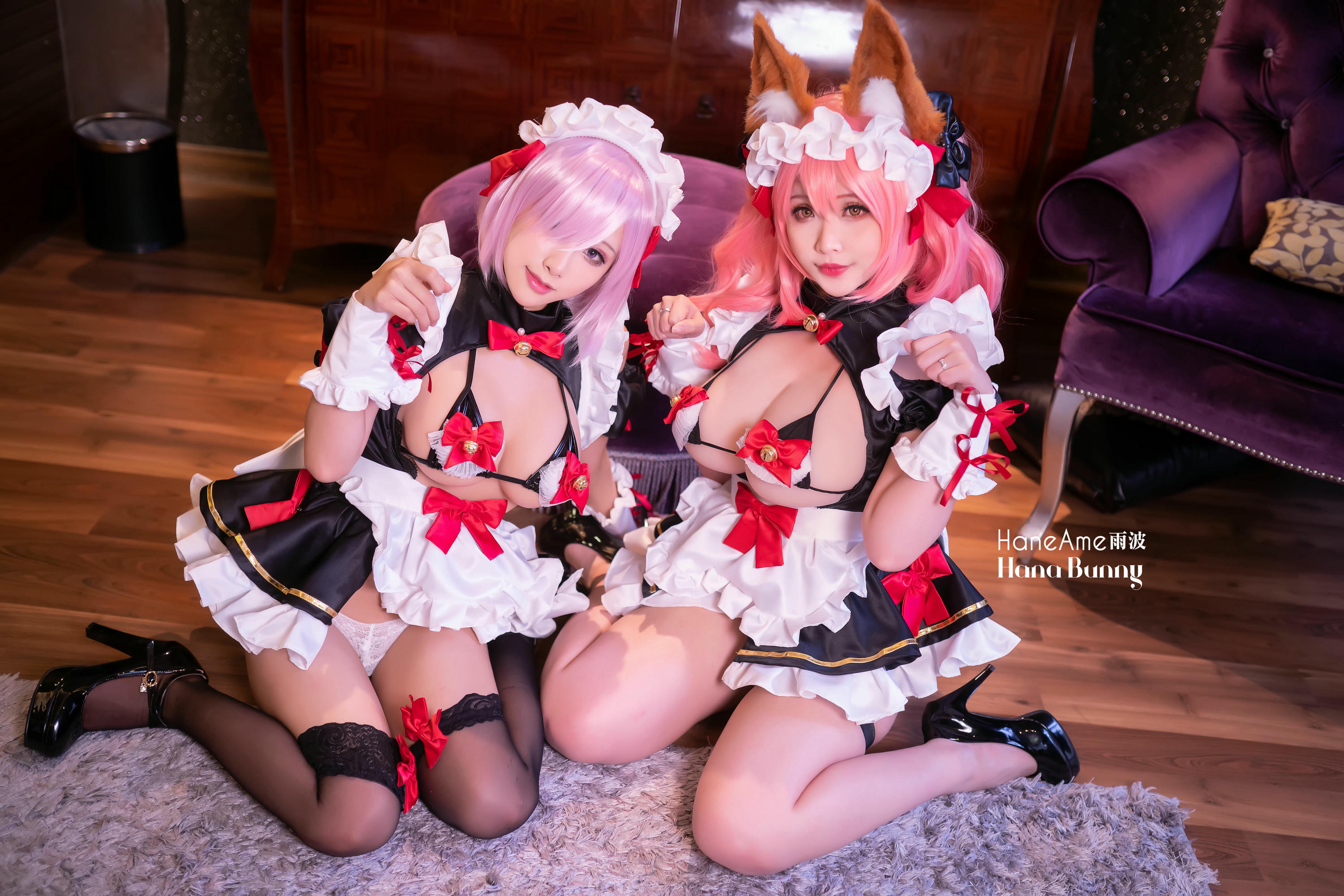 HaneAme雨波 NO.018 Fate series [1123P5V 1.59GB]-Mashu&tamamoe_第1集