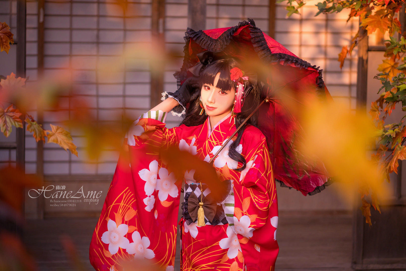 HaneAme雨波 NO.018 Fate series [1123P5V 1.59GB]-Rin-Kimono_第1集