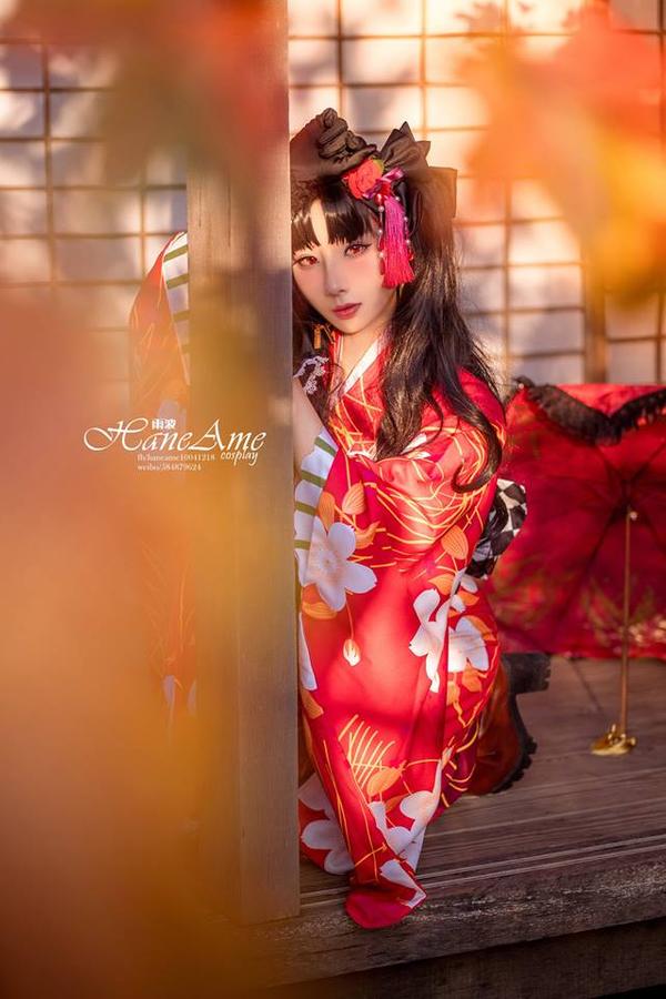 HaneAme雨波 NO.018 Fate series [1123P5V 1.59GB]-Rin-Kimono_第1集
