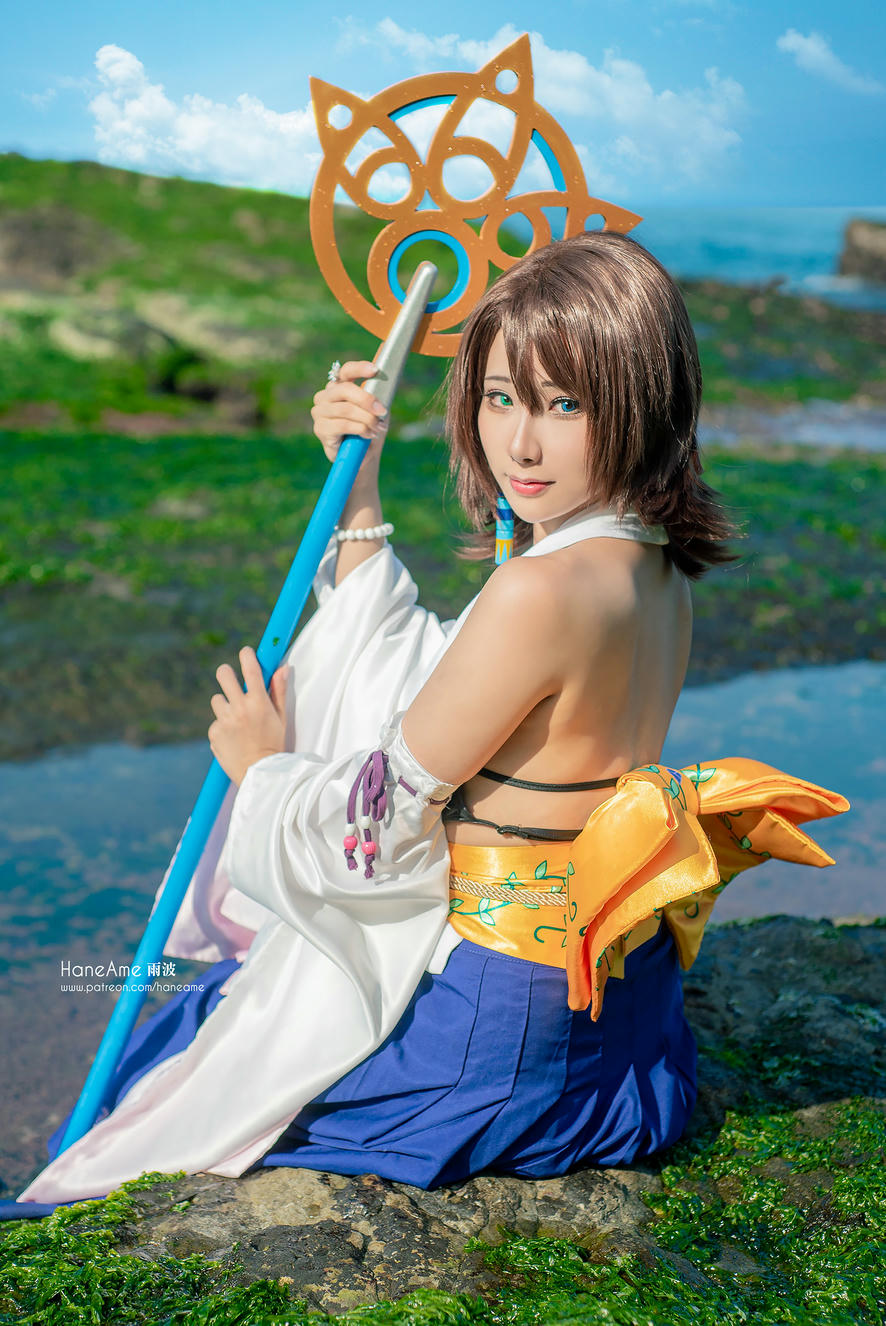 HaneAme雨波 NO.019 Yuna (Final Fantasy X) [19P 55.99 MB]_第1集