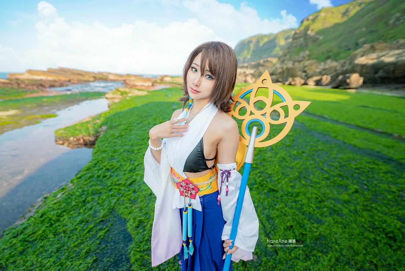HaneAme雨波 NO.019 Yuna (Final Fantasy X) [19P 55.99 MB]_第1集