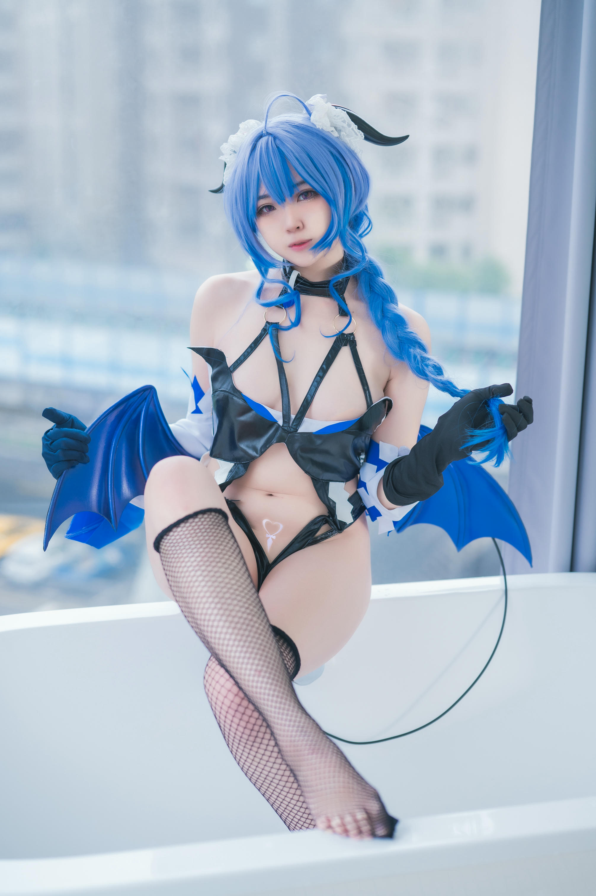 Hatori Sama NO.030 Ganyu Succubus[13P-53.6M]_第1集