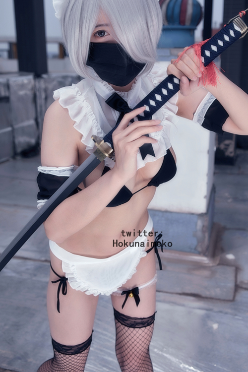 北乃芽子-Hokunaimeko NO.009 オリジナルコスプレ　戦闘メイド [38P 2V 243MB]_第1集
