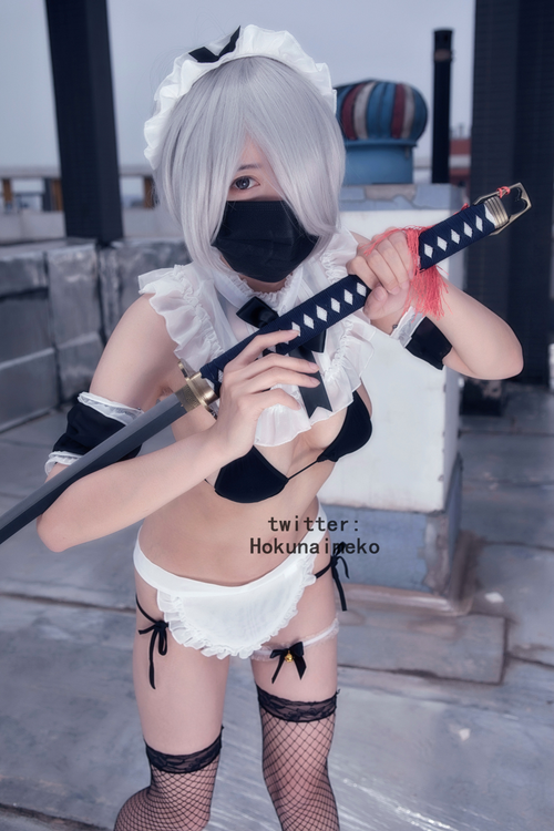 北乃芽子-Hokunaimeko NO.009 オリジナルコスプレ　戦闘メイド [38P 2V 243MB]_第1集