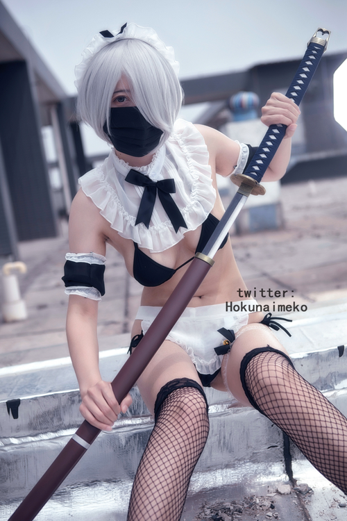 北乃芽子-Hokunaimeko NO.009 オリジナルコスプレ　戦闘メイド [38P 2V 243MB]_第1集