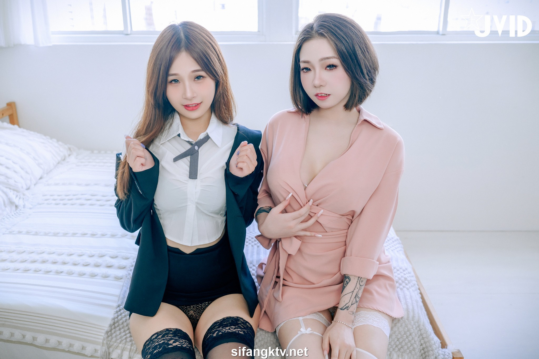 JVID NO.1044 婕咪 Juice & 雅捷 時間停止 [213P3V 1GB]_第1集
