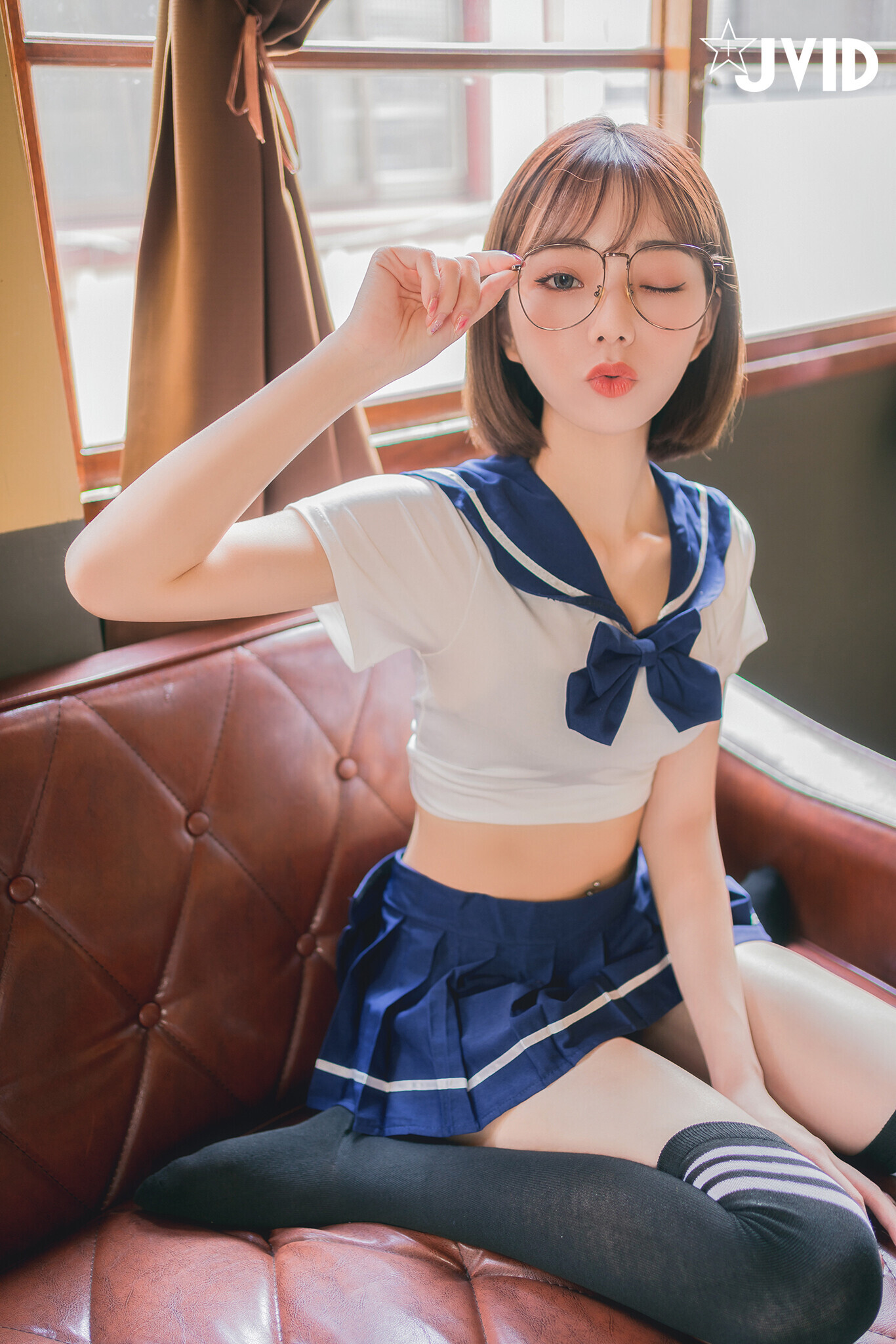 JVID NO.1051 高校生啾啾 [128P1V 168MB]_第6集