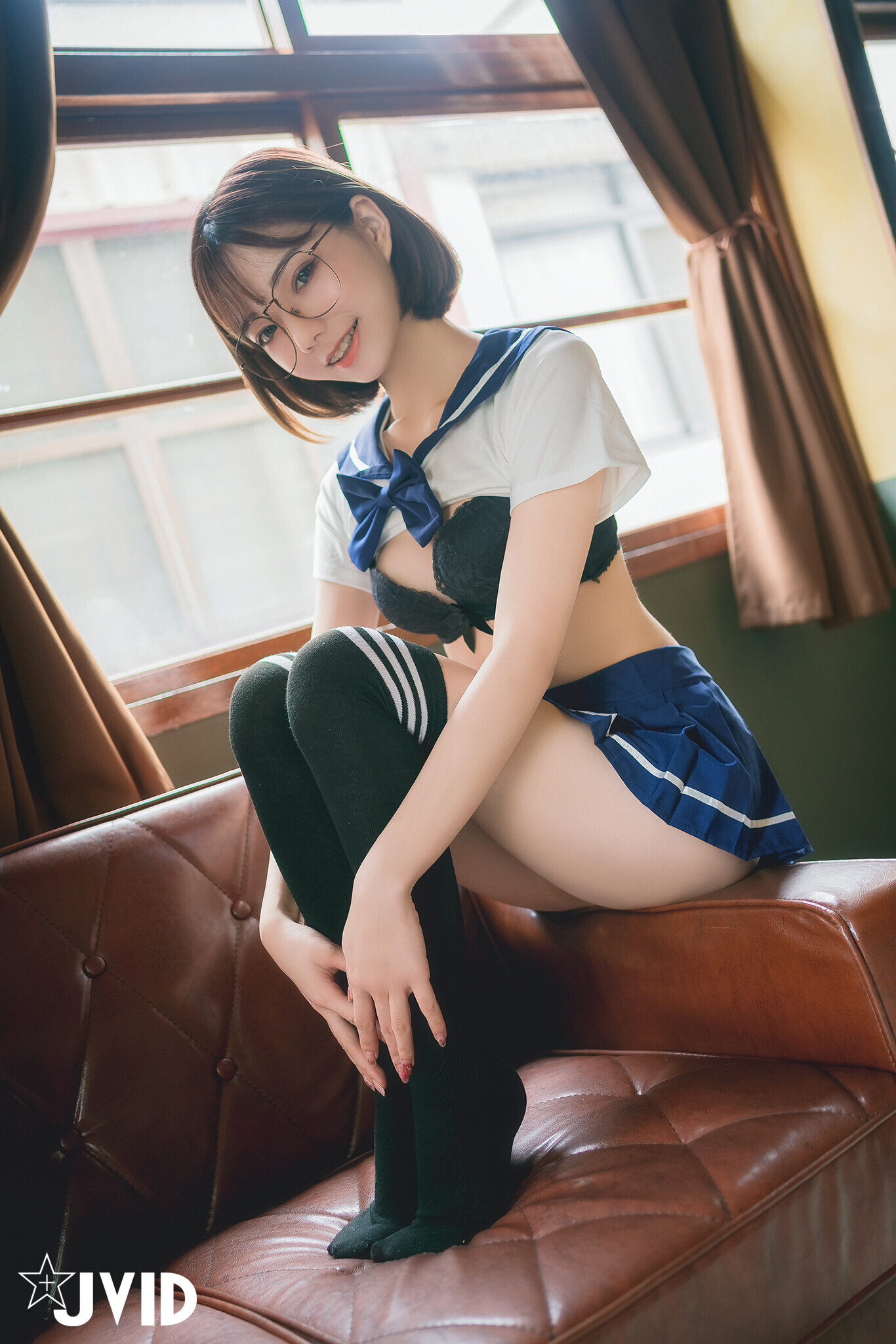 JVID NO.1051 高校生啾啾 [128P1V 168MB]_第4集