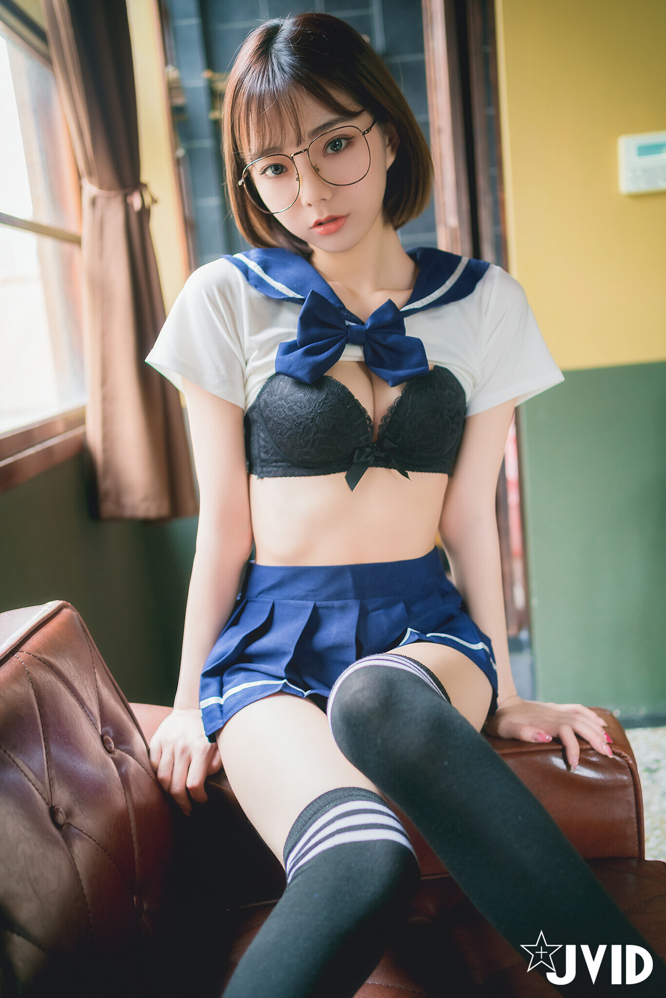 JVID NO.1051 高校生啾啾 [128P1V 168MB]_第4集