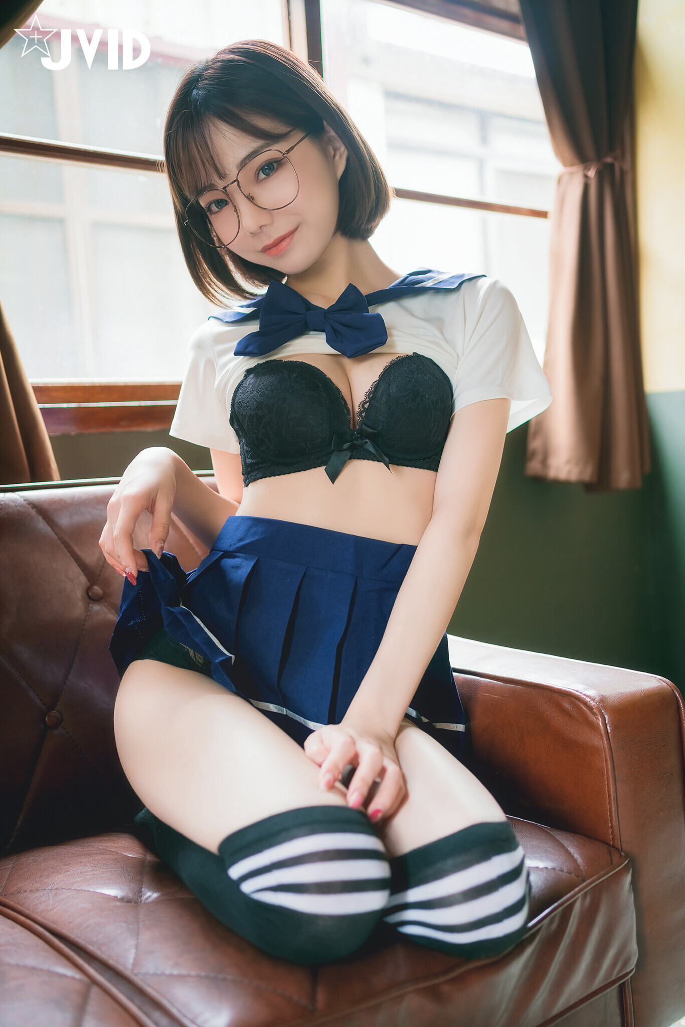 JVID NO.1051 高校生啾啾 [128P1V 168MB]_第4集
