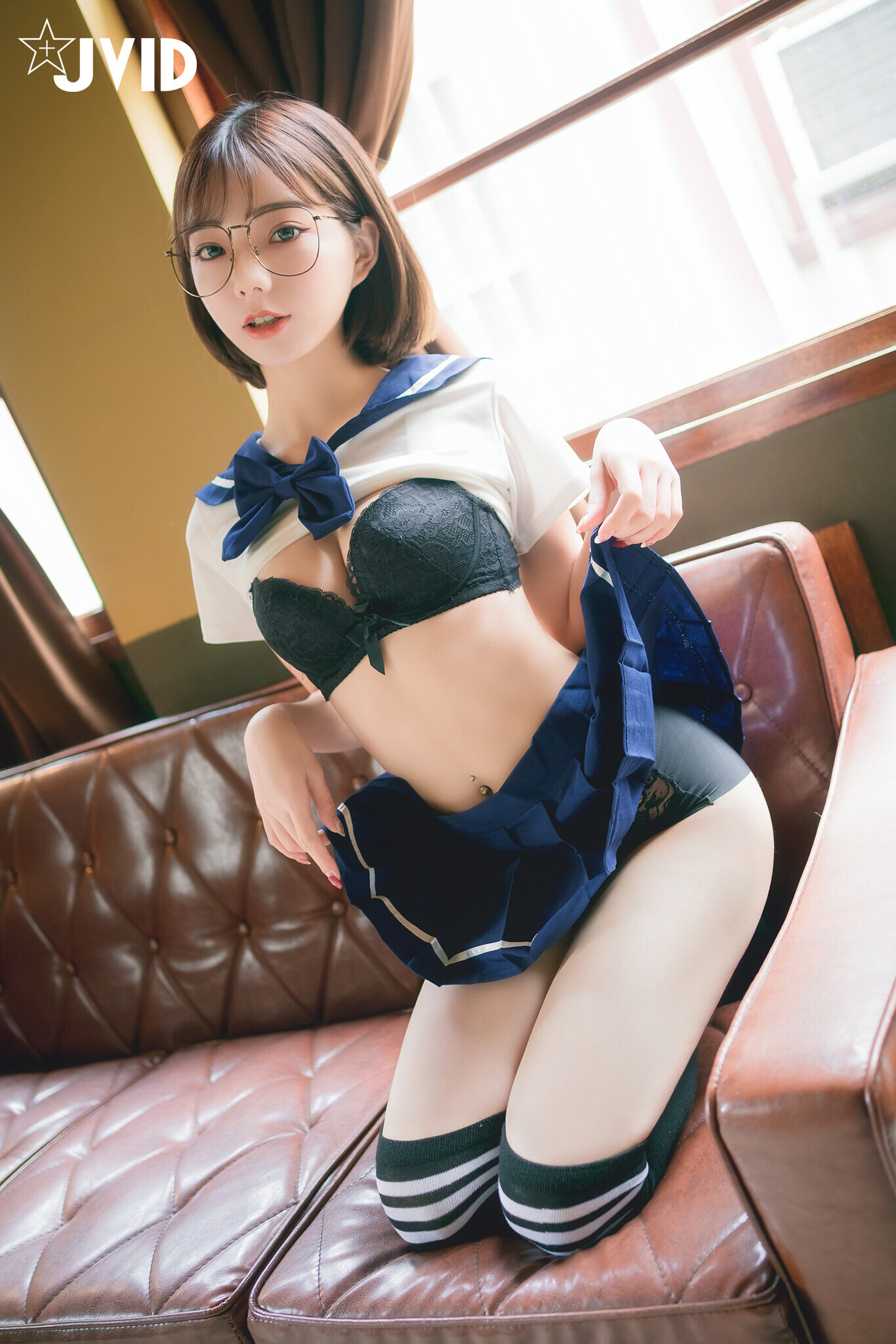 JVID NO.1051 高校生啾啾 [128P1V 168MB]_第4集