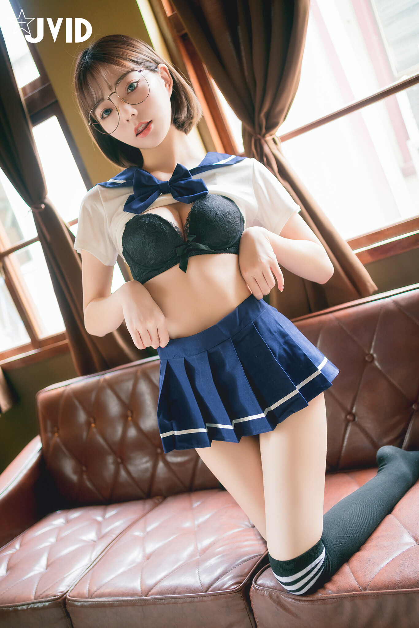 JVID NO.1051 高校生啾啾 [128P1V 168MB]_第4集