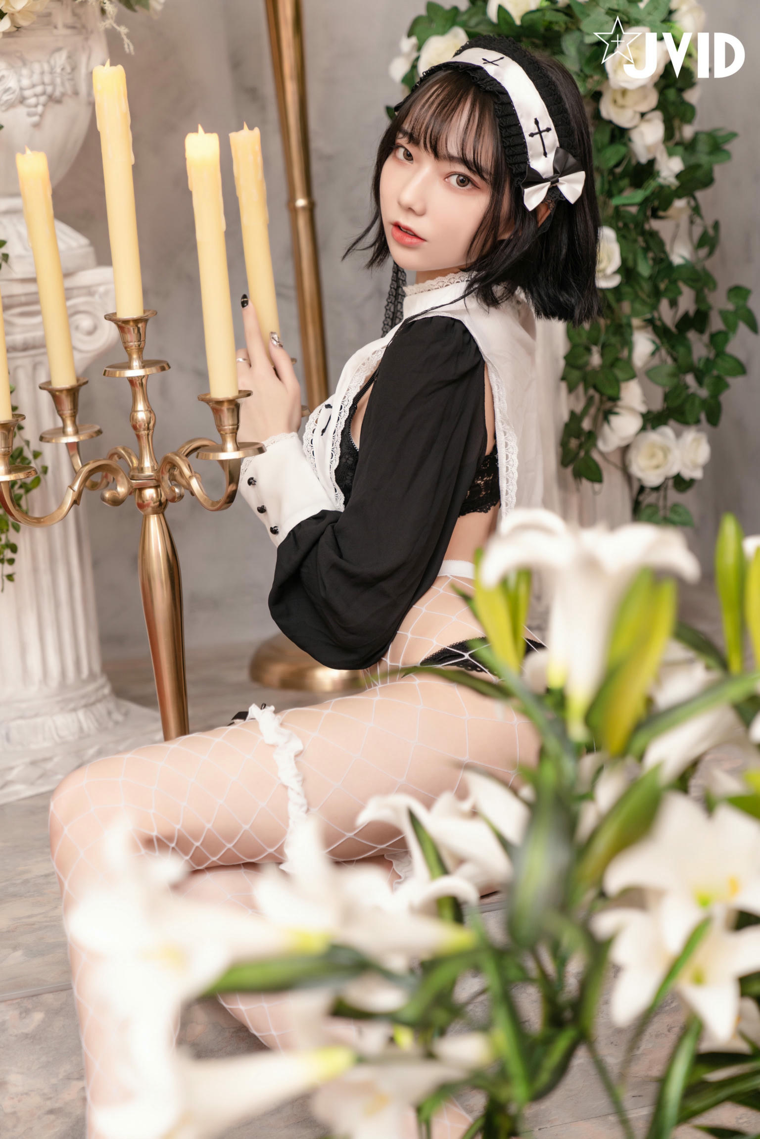 JVID NO.1055 啾啾 甜美小修女 [103P 161MB]_第1集