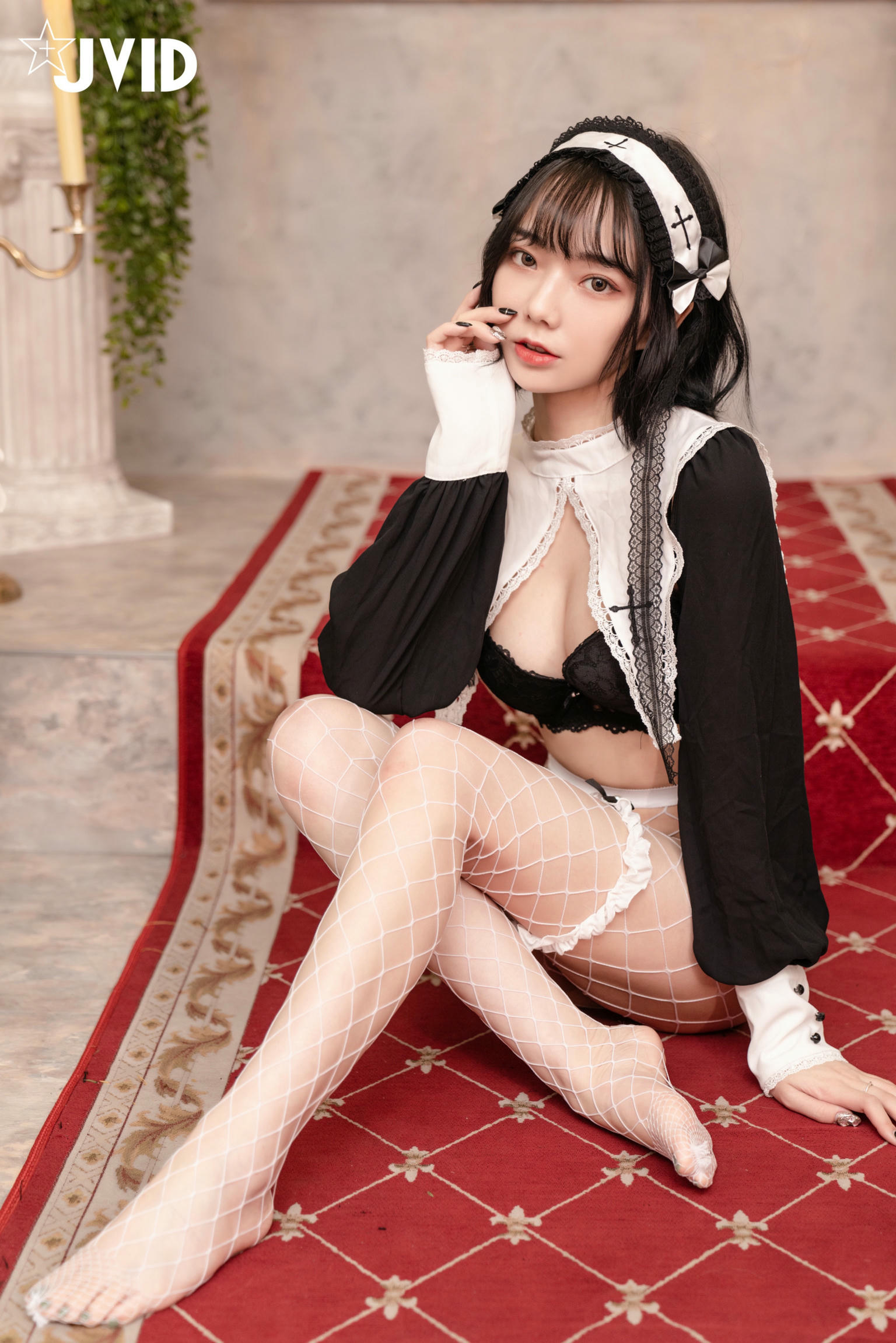 JVID NO.1055 啾啾 甜美小修女 [103P 161MB]_第3集