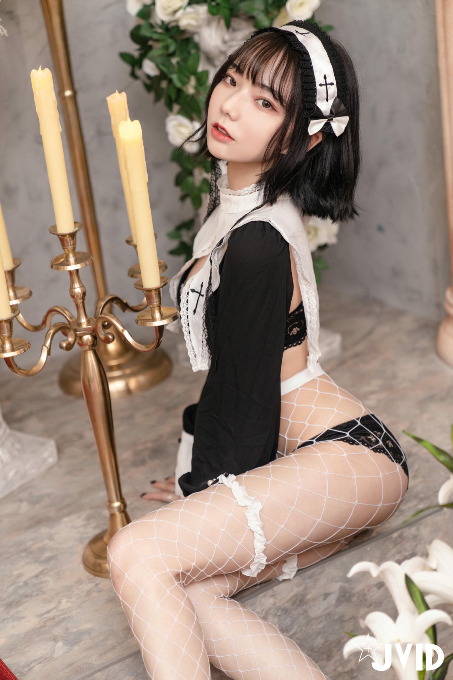 JVID NO.1055 啾啾 甜美小修女 [103P 161MB]_第5集