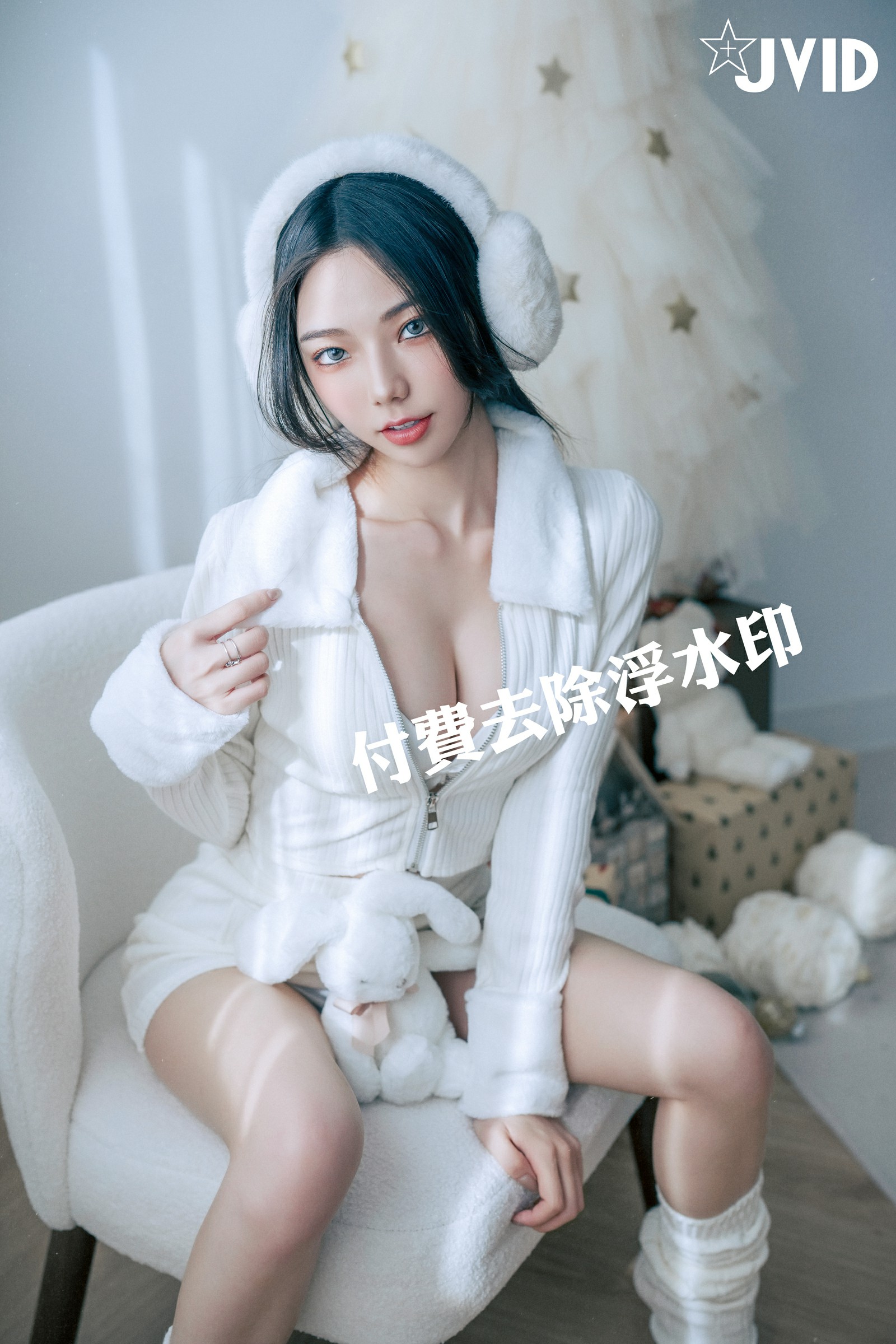 JVID NO.1059 啾啾 純白性感 [194P2V 417MB]_第6集