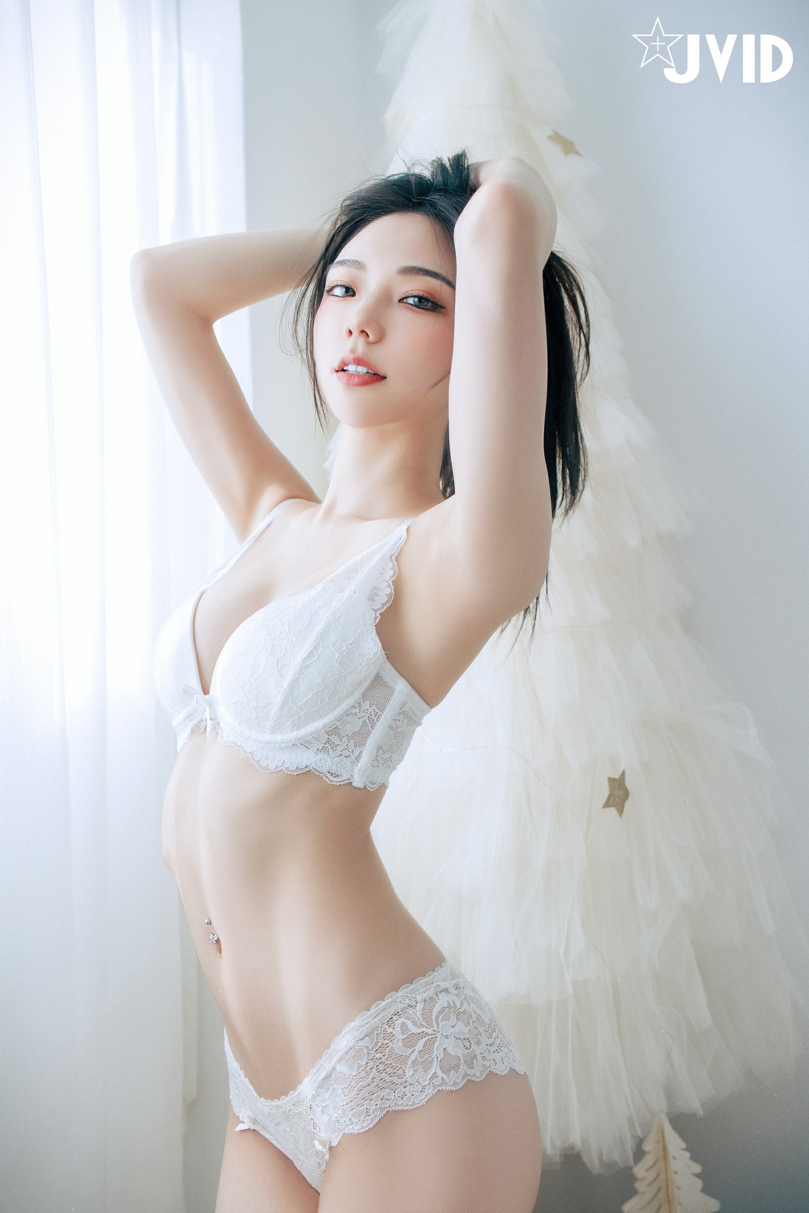 JVID NO.1059 啾啾 純白性感 [194P2V 417MB]_第7集