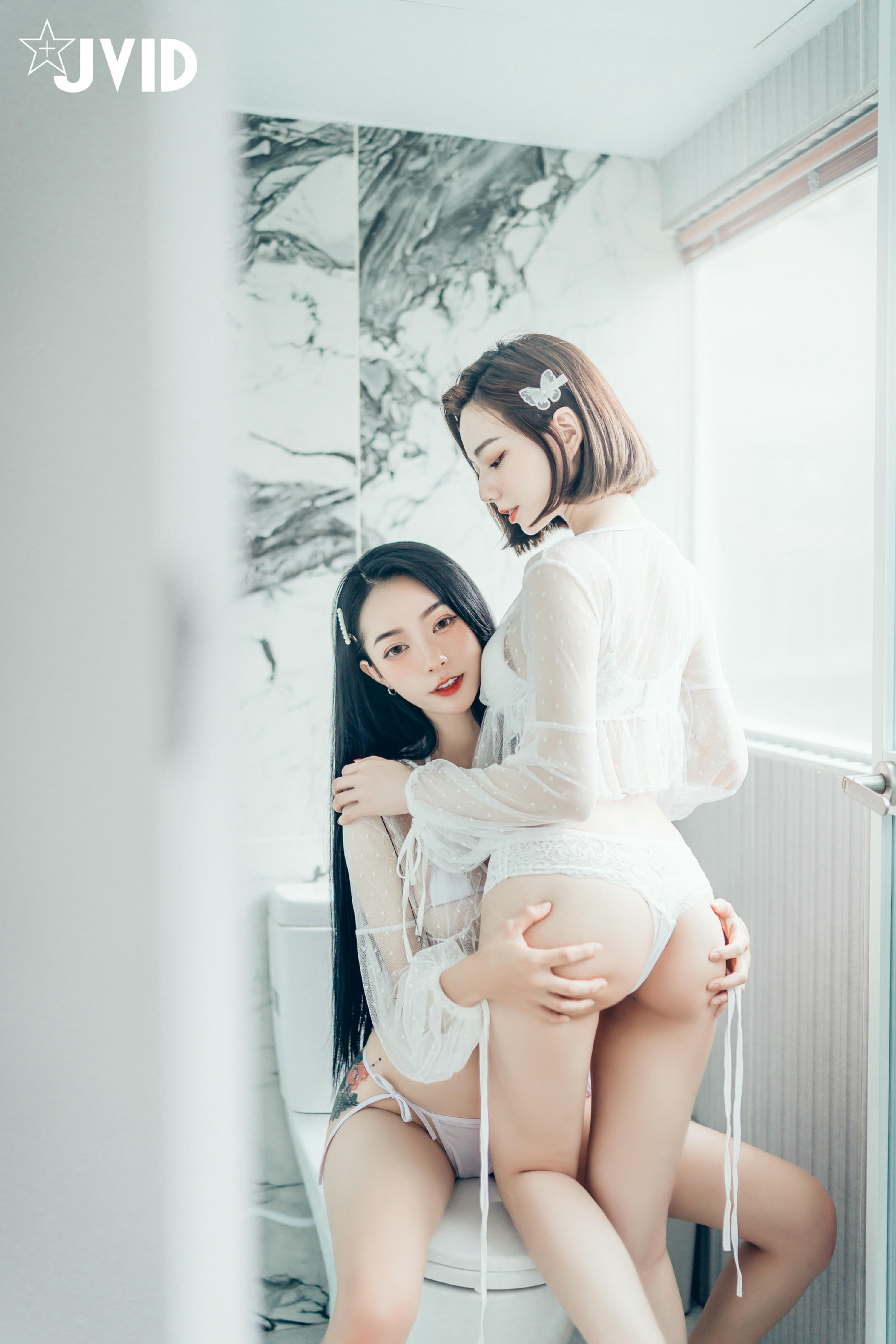 JVID NO.540 和女神姊妹過情人節 飄飄x啾啾 [159P 1.32GB]_第1集