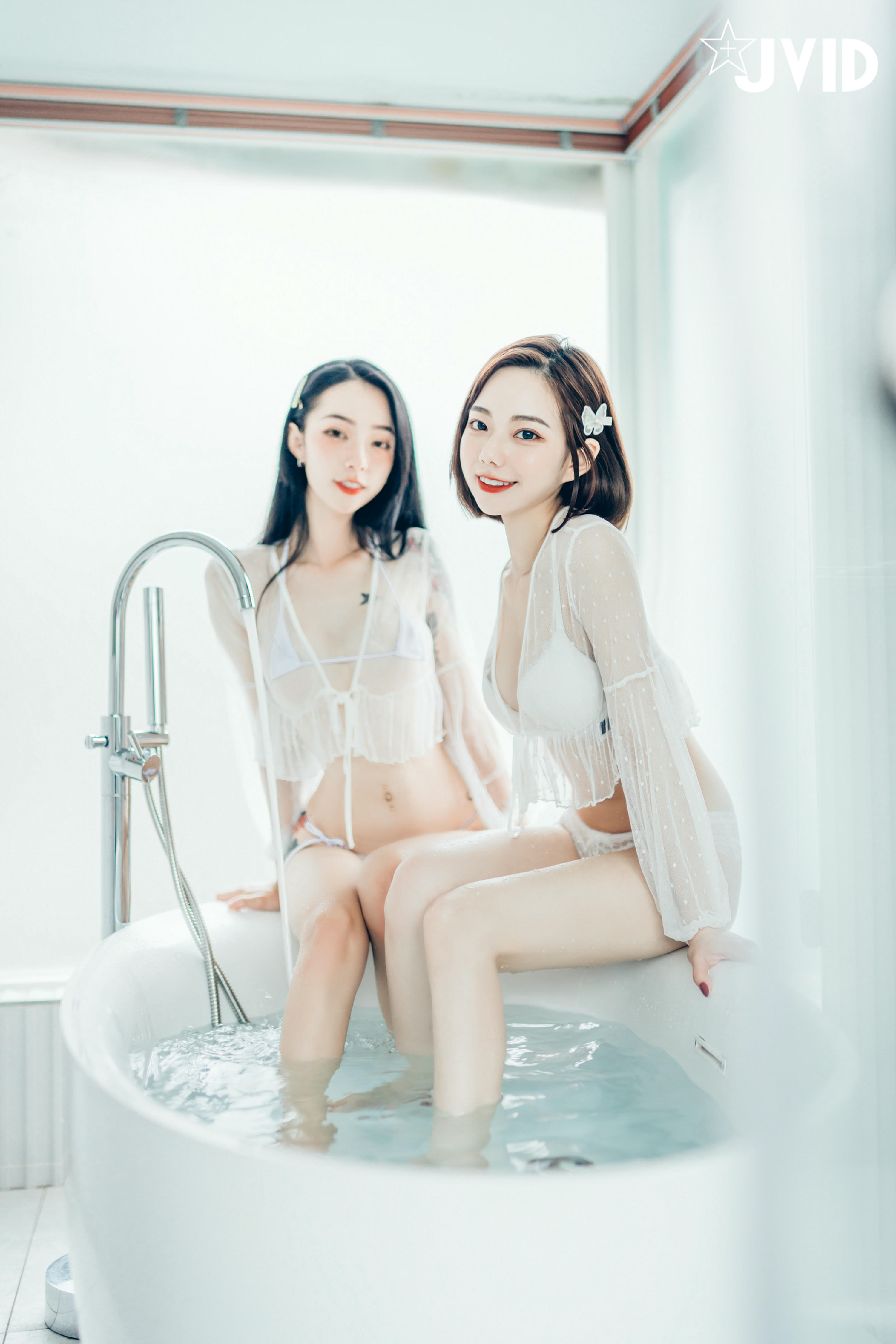 JVID NO.540 和女神姊妹過情人節 飄飄x啾啾 [159P 1.32GB]_第6集