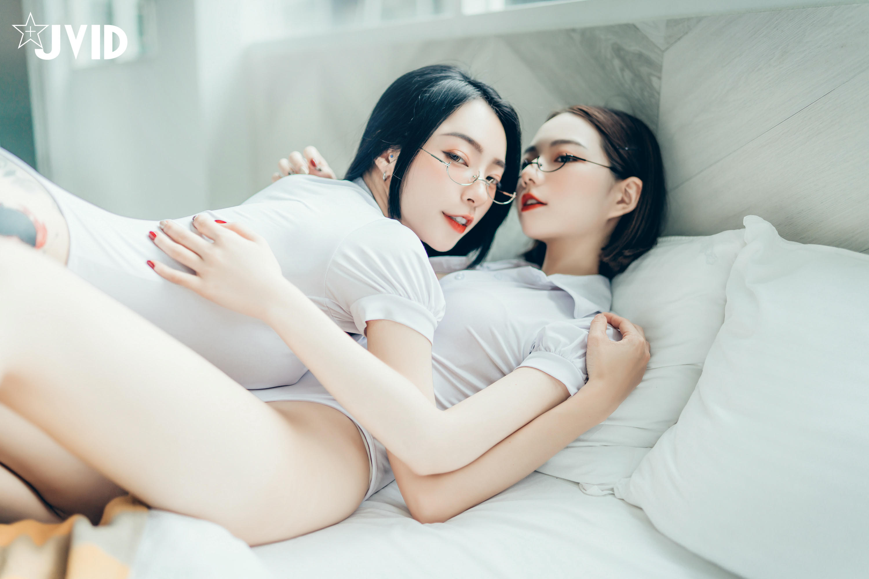 JVID NO.540 和女神姊妹過情人節 飄飄x啾啾 [159P 1.32GB]_第7集
