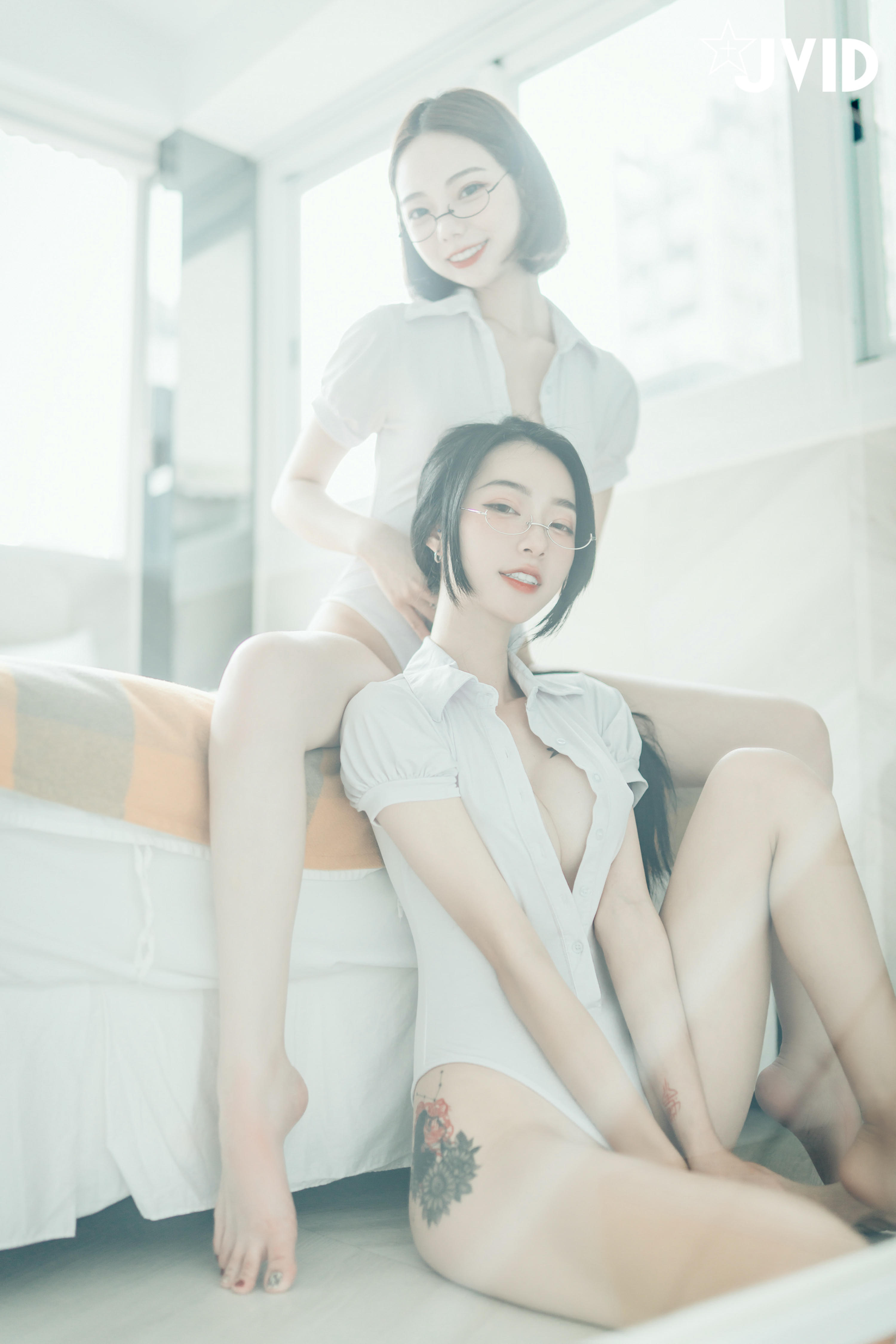 JVID NO.540 和女神姊妹過情人節 飄飄x啾啾 [159P 1.32GB]_第7集