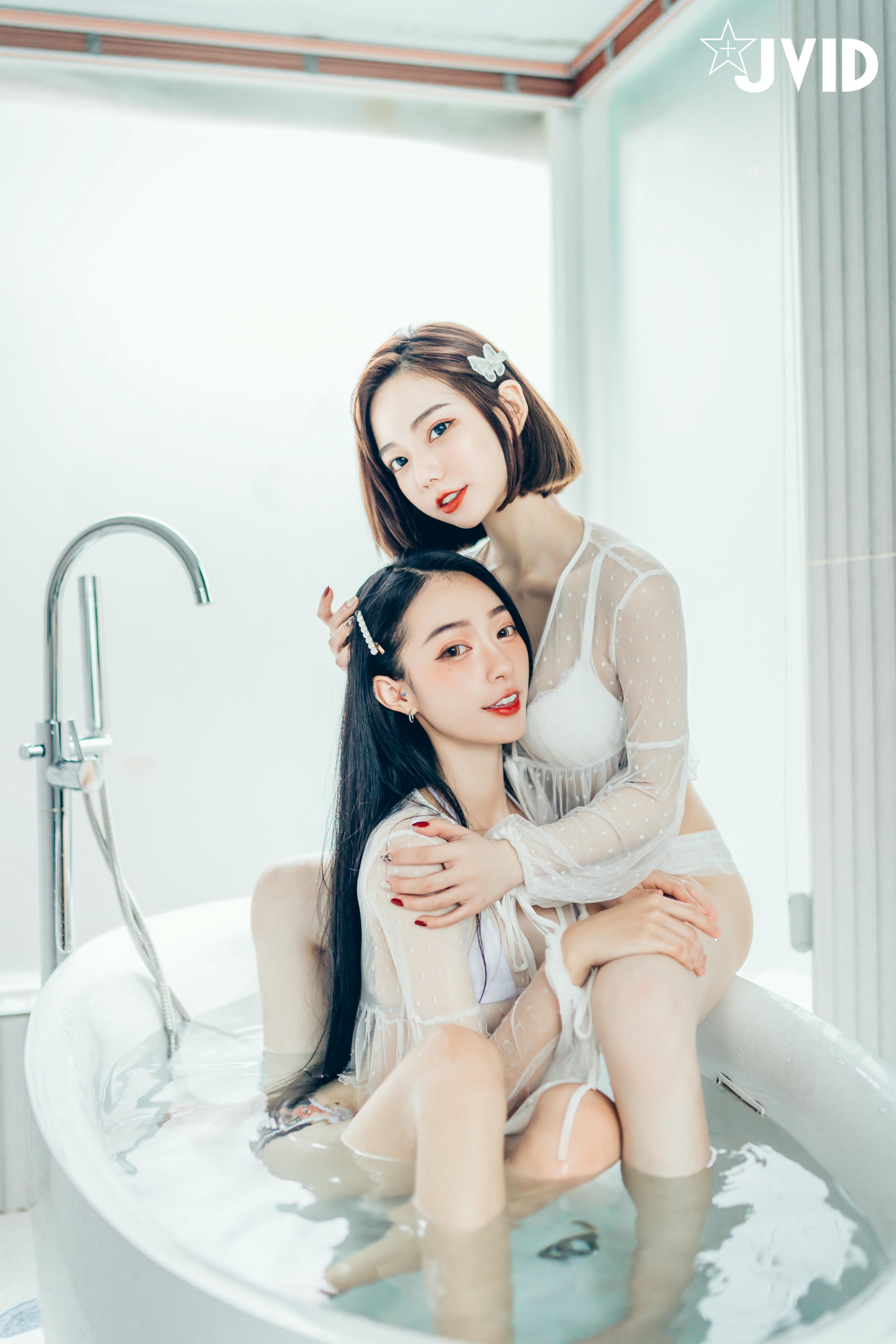 JVID NO.540 和女神姊妹過情人節 飄飄x啾啾 [159P 1.32GB]_第4集