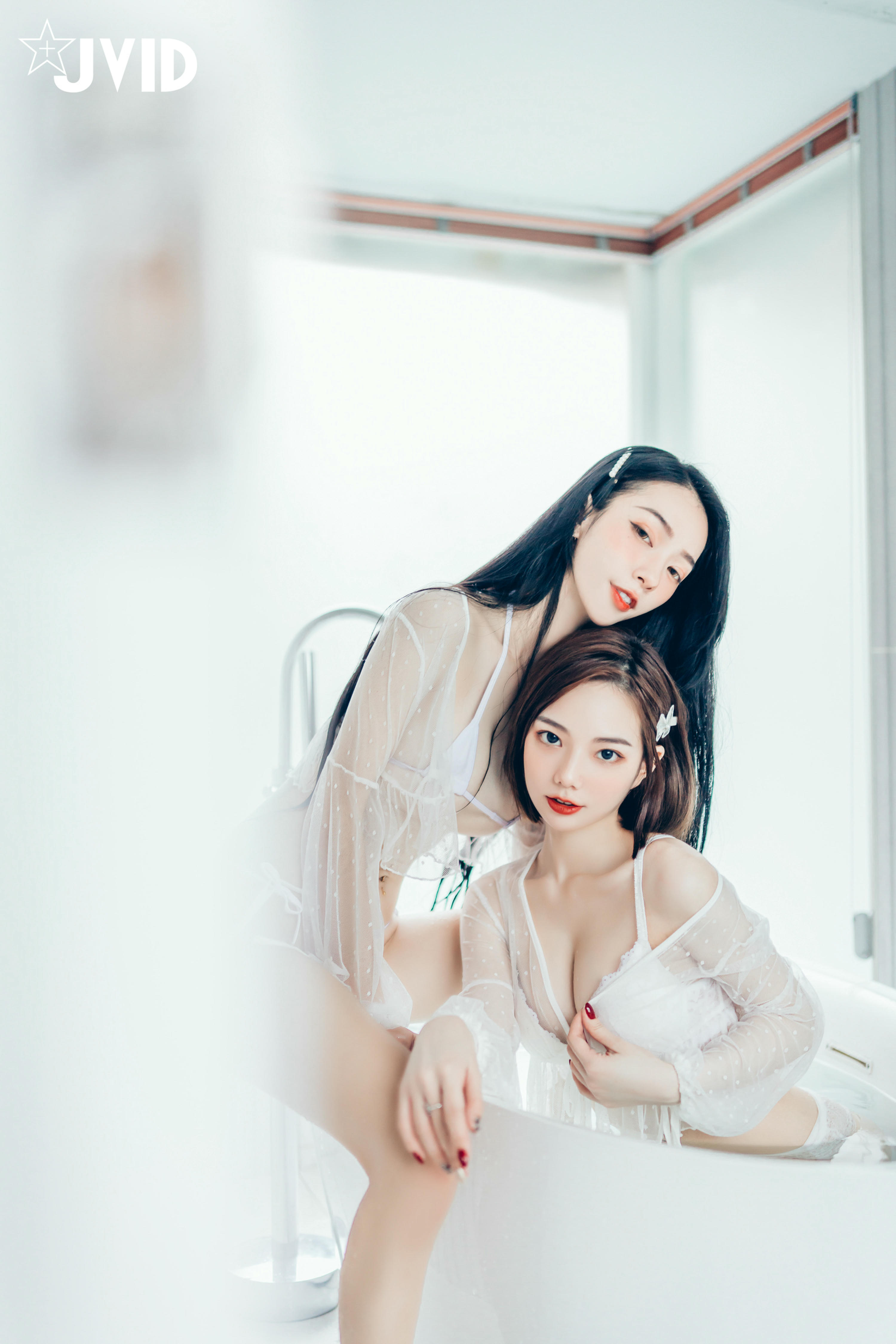JVID NO.540 和女神姊妹過情人節 飄飄x啾啾 [159P 1.32GB]_第4集