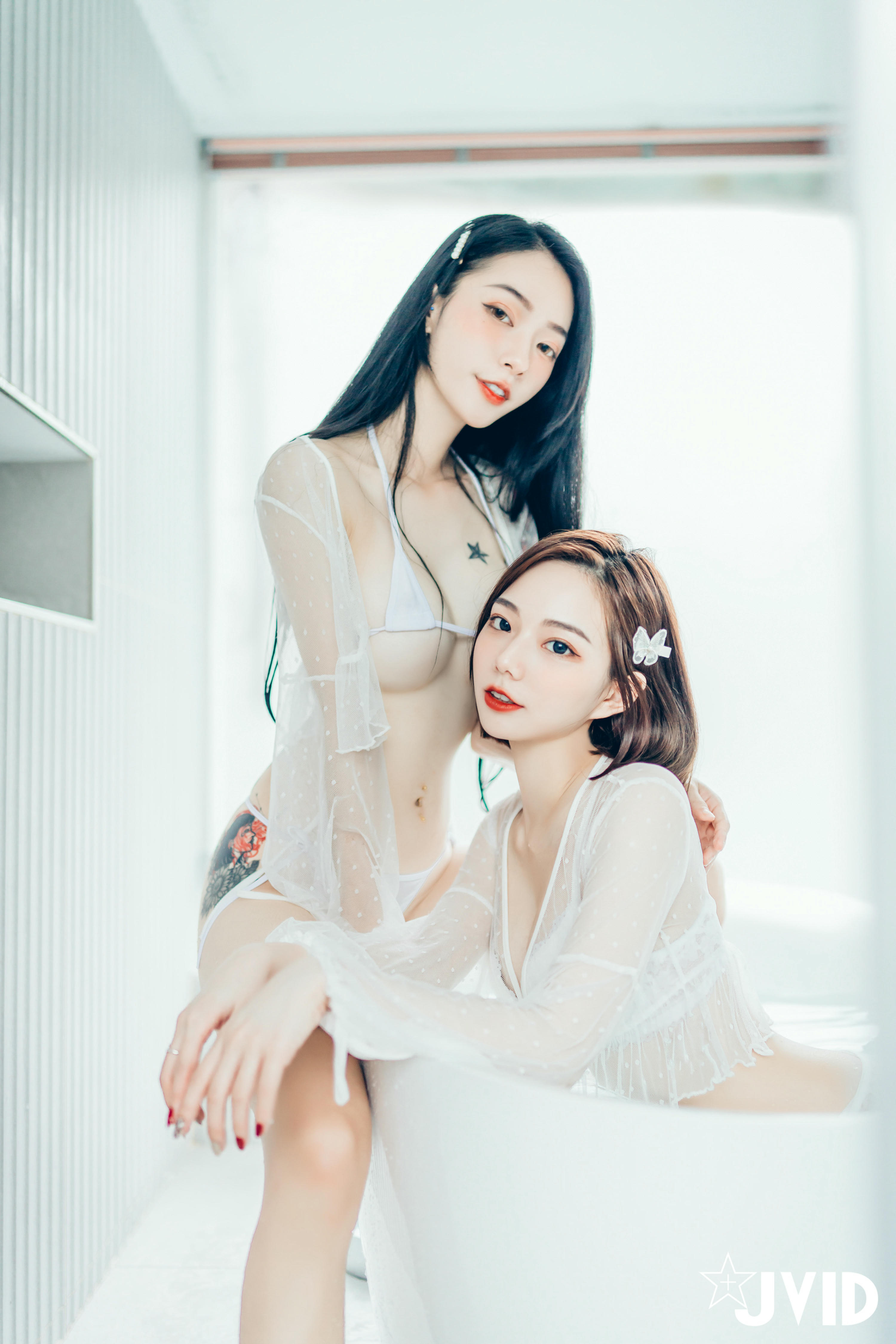JVID NO.540 和女神姊妹過情人節 飄飄x啾啾 [159P 1.32GB]_第5集