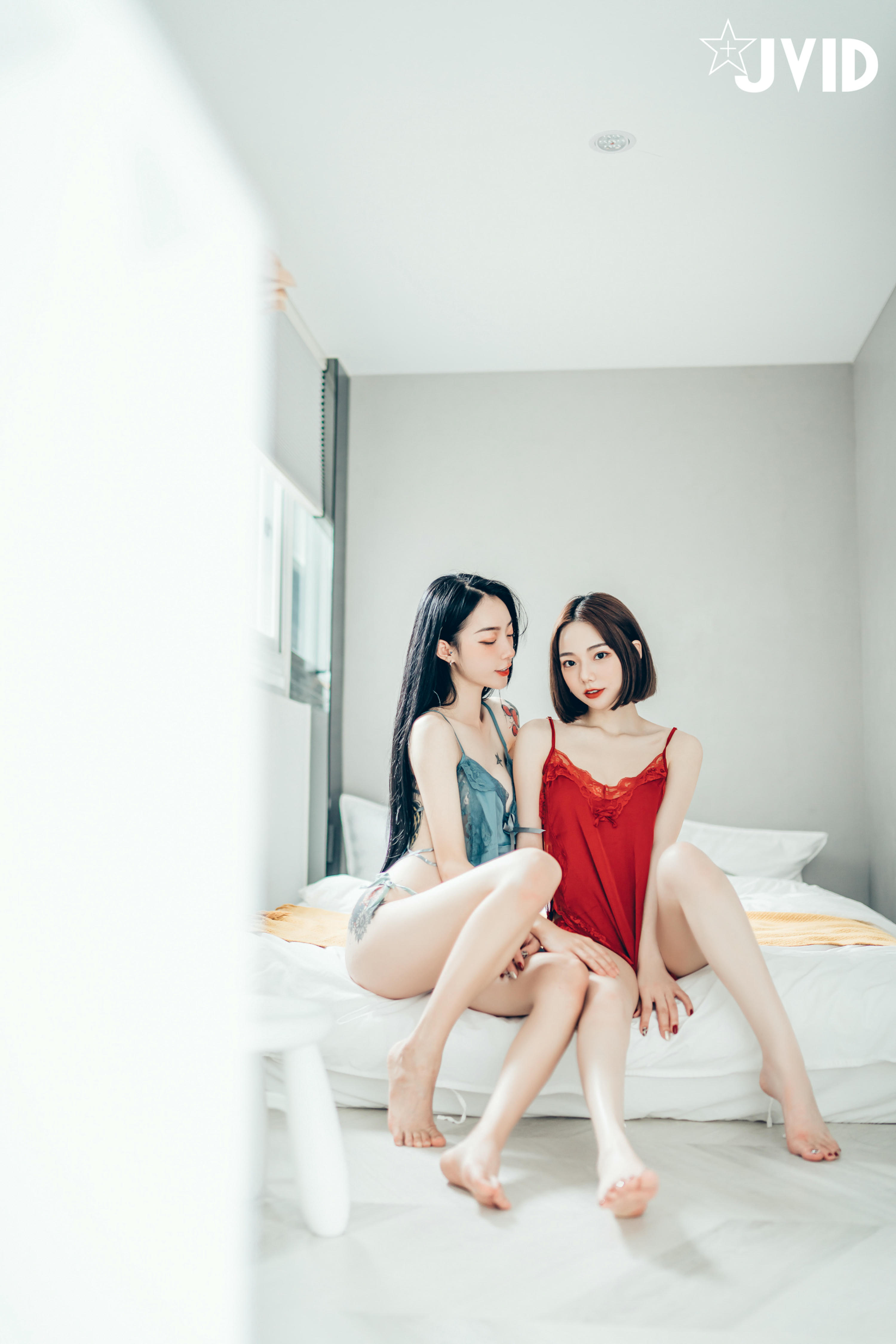 JVID NO.540 和女神姊妹過情人節 飄飄x啾啾 [159P 1.32GB]_第5集