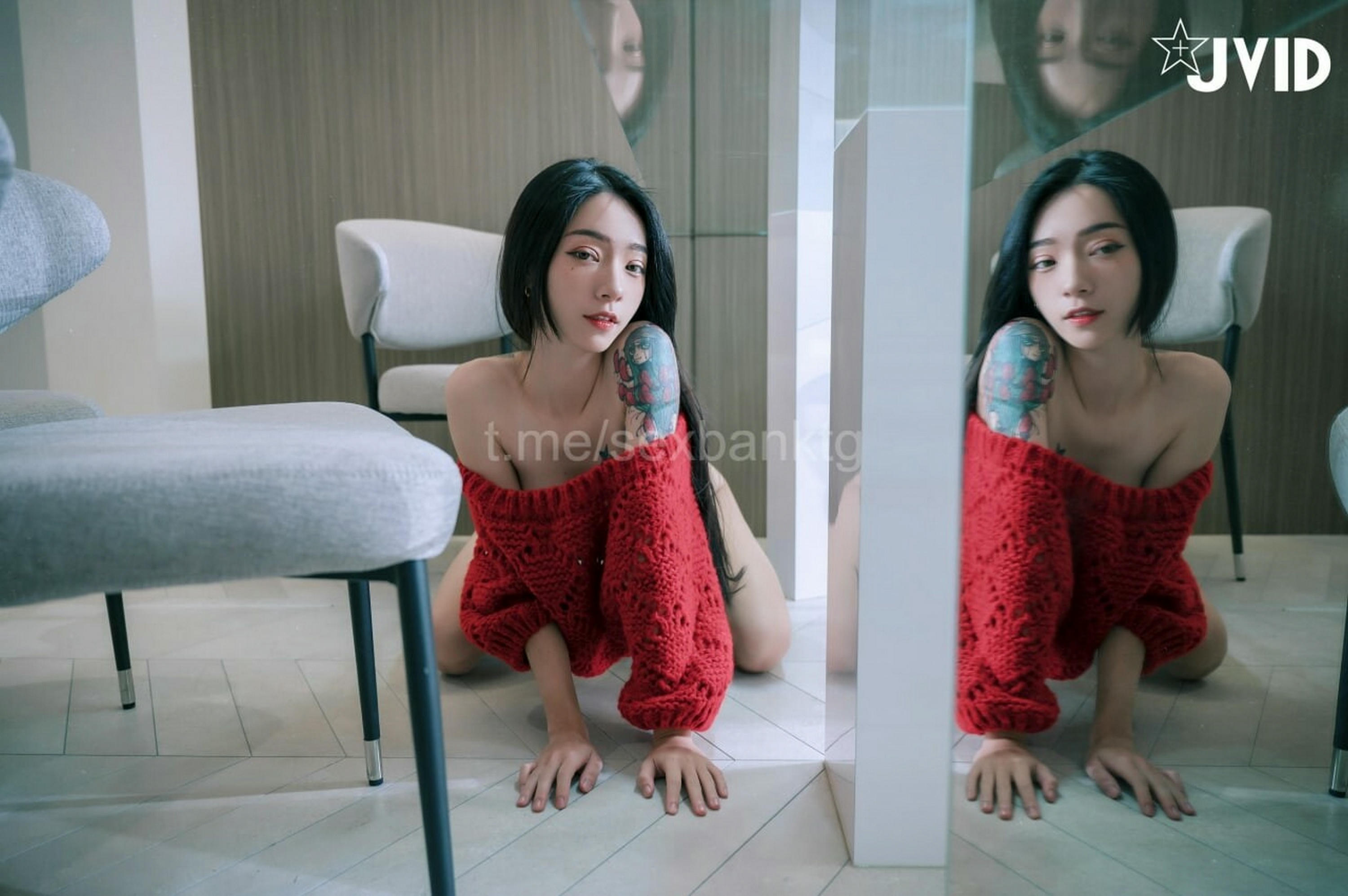 JVID NO.543 紅色性感透點的誘惑 - 飄飄 [143P 1GB]_第1集