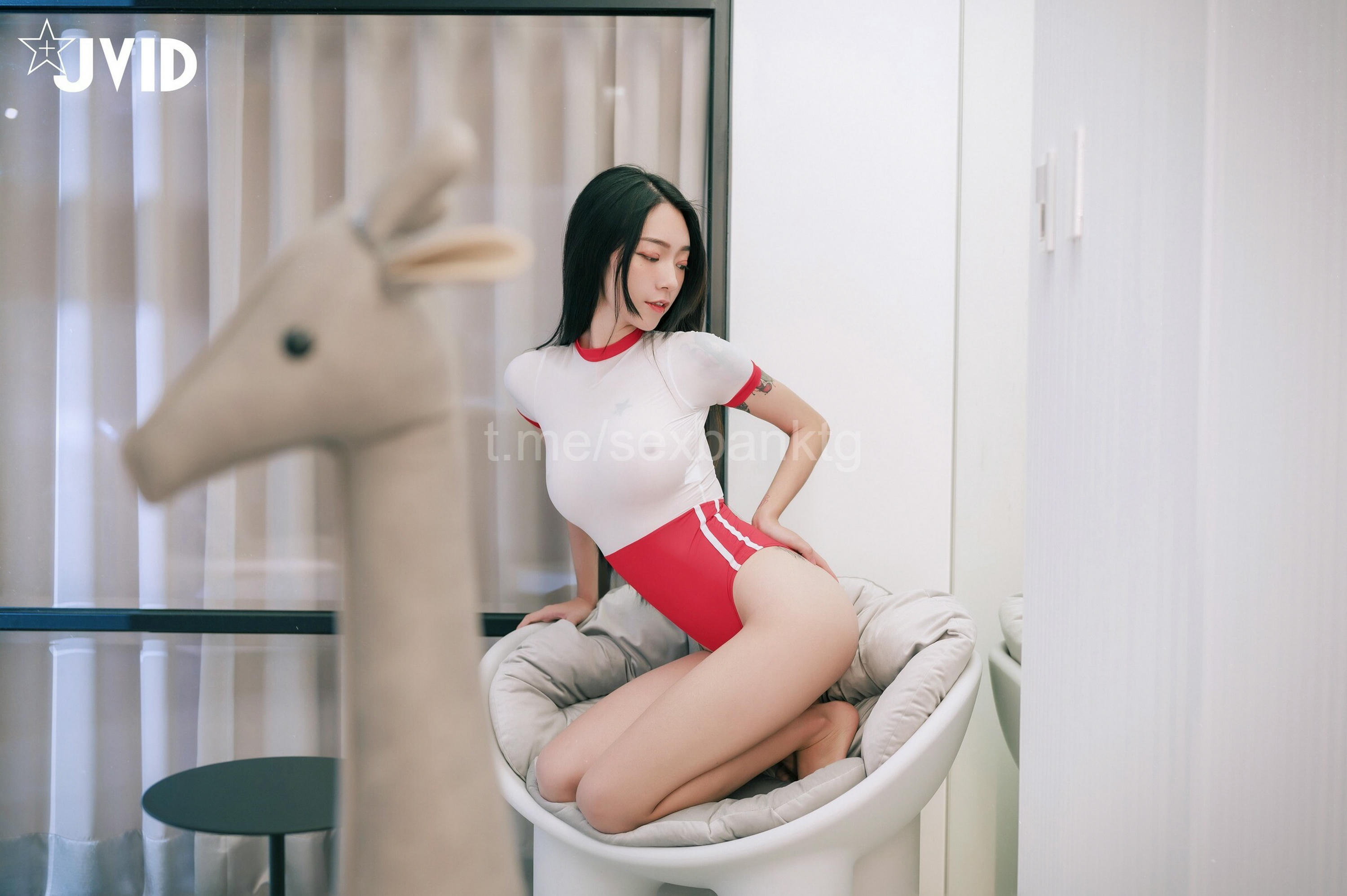 JVID NO.543 紅色性感透點的誘惑 - 飄飄 [143P 1GB]_第3集