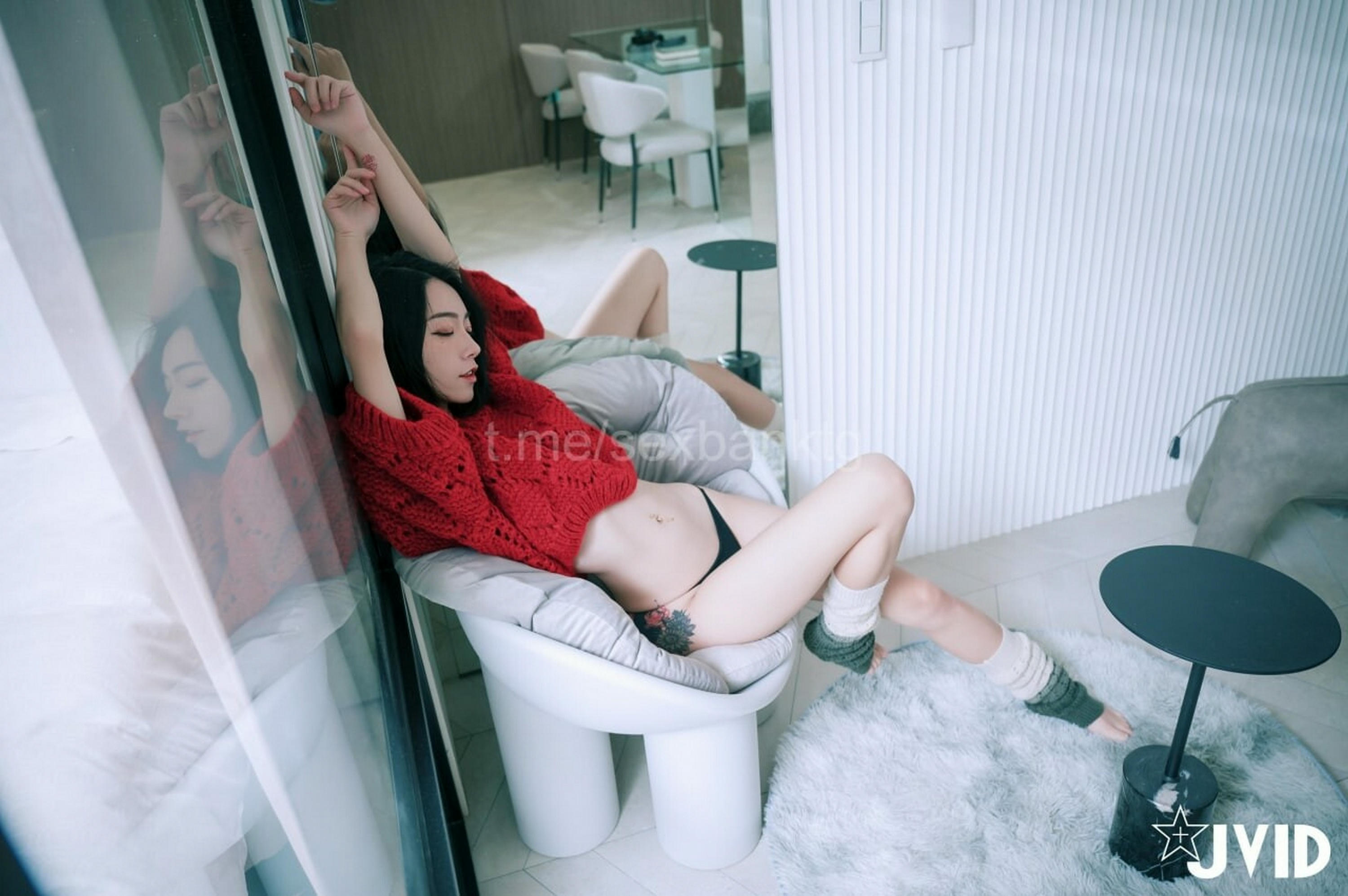 JVID NO.543 紅色性感透點的誘惑 - 飄飄 [143P 1GB]_第3集